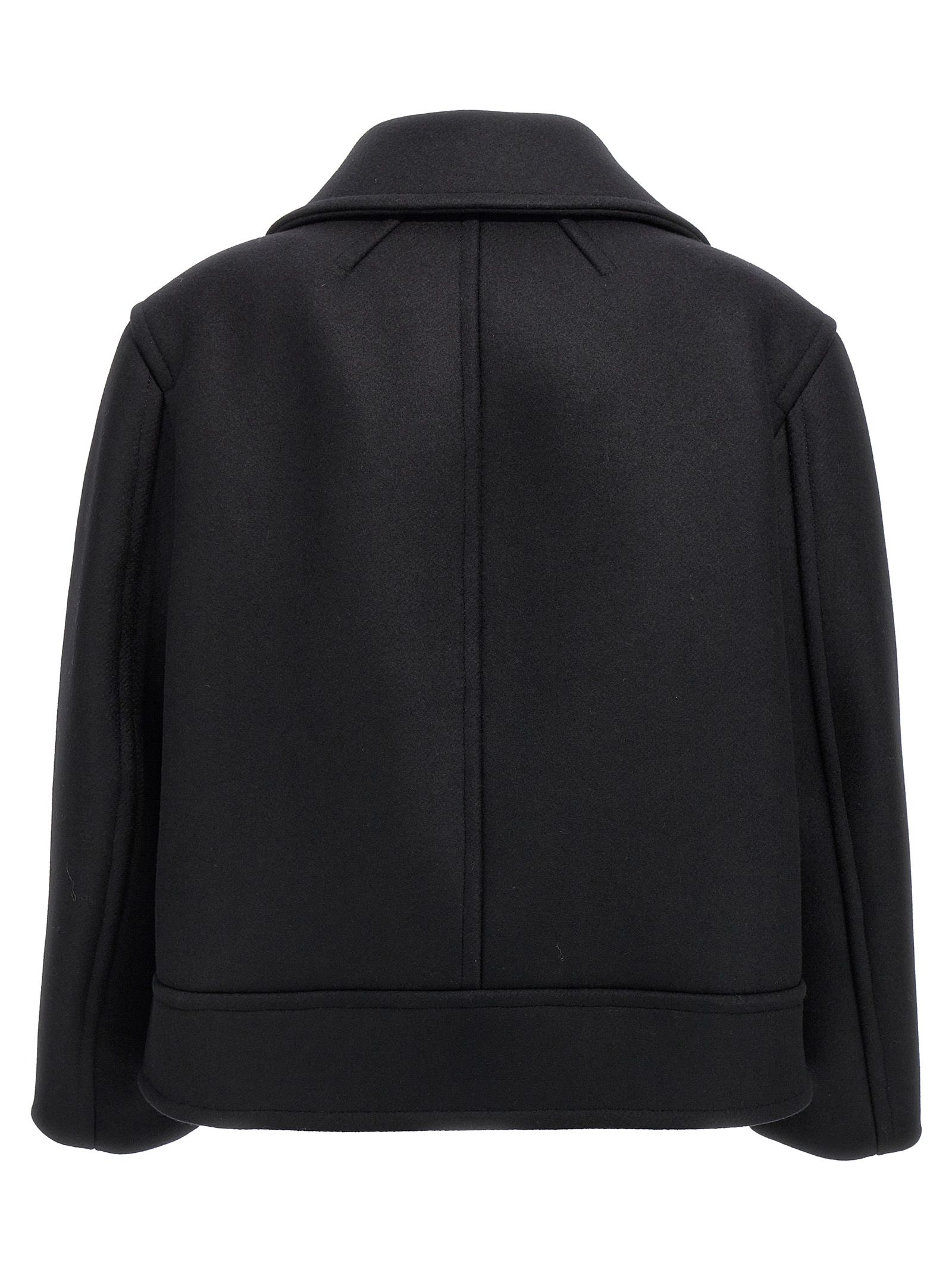 Virgin Wool Women's Coat - Saint Laurent - Modalova
