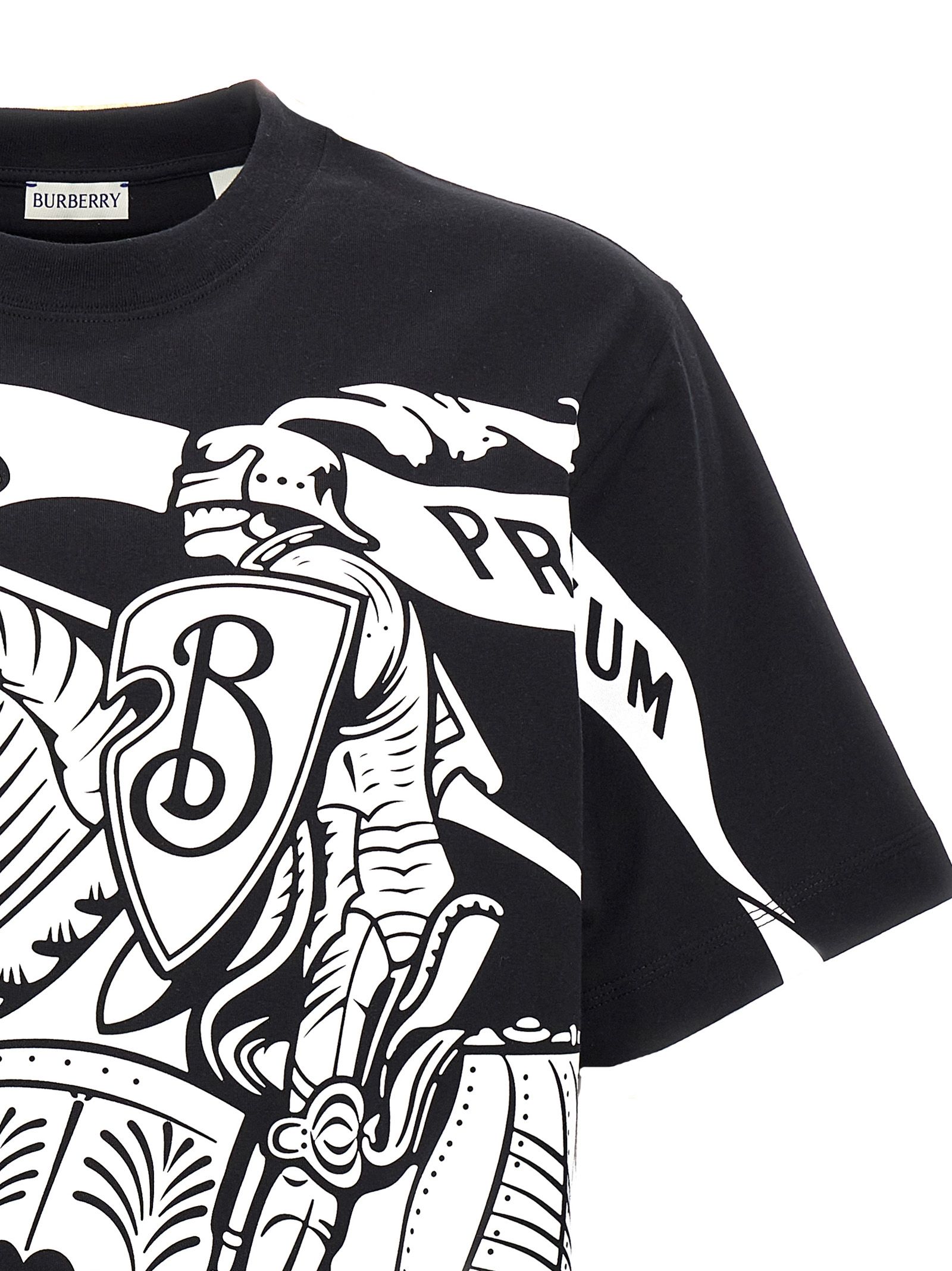 Cotton Men's T-Shirt - Burberry - Modalova