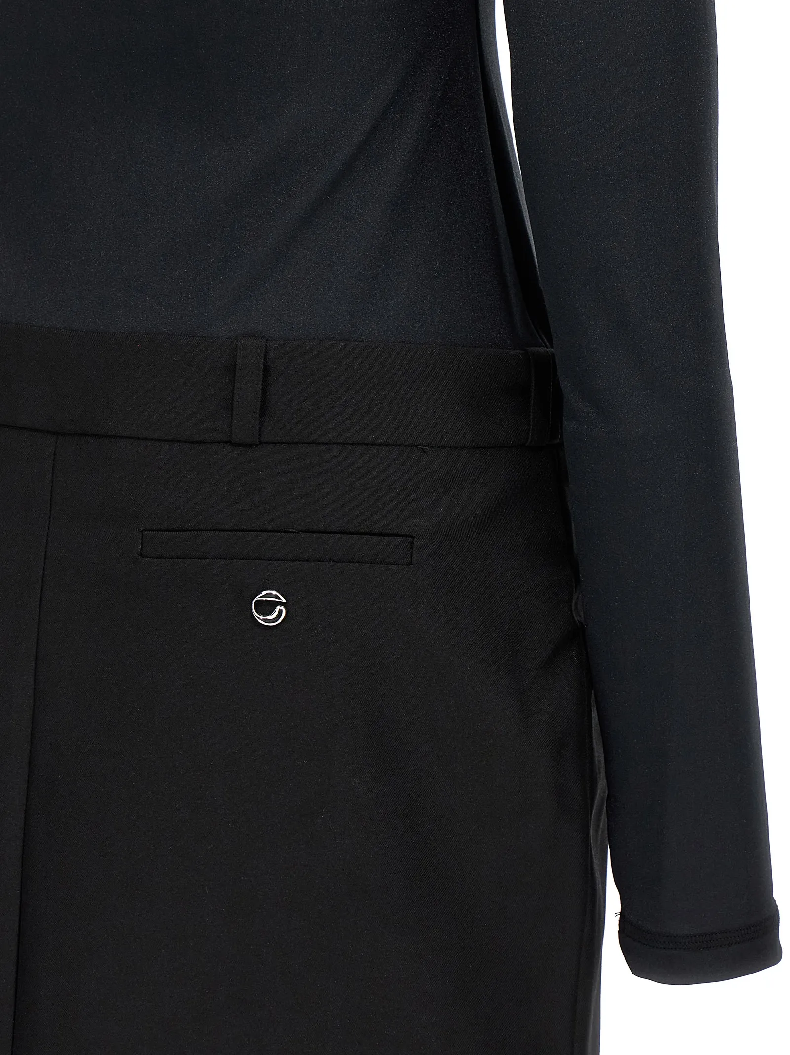 Polyester Short Women's Dress - Coperni - Modalova