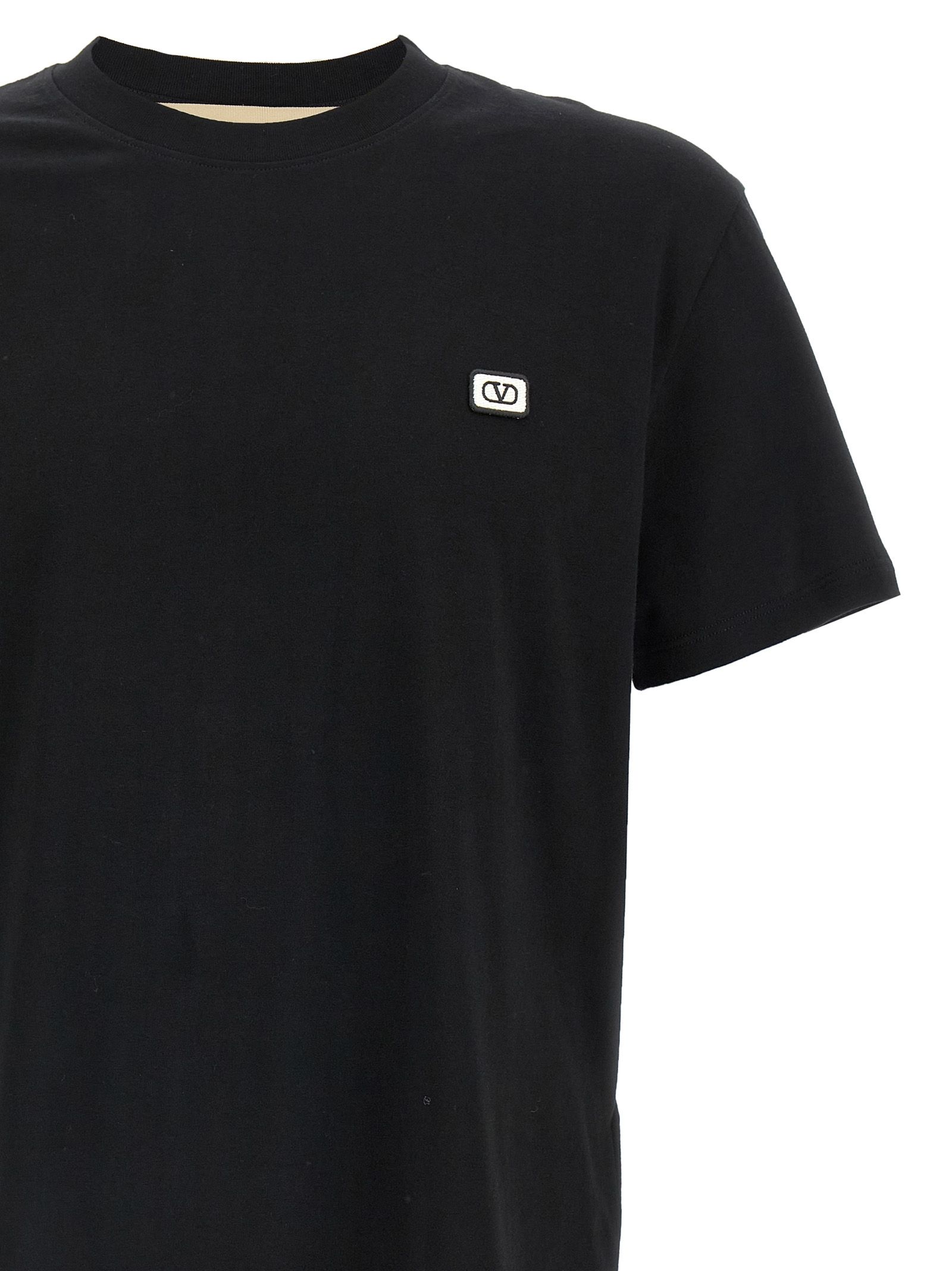 Cotton Men's T-Shirt - Valentino Garavani - Modalova