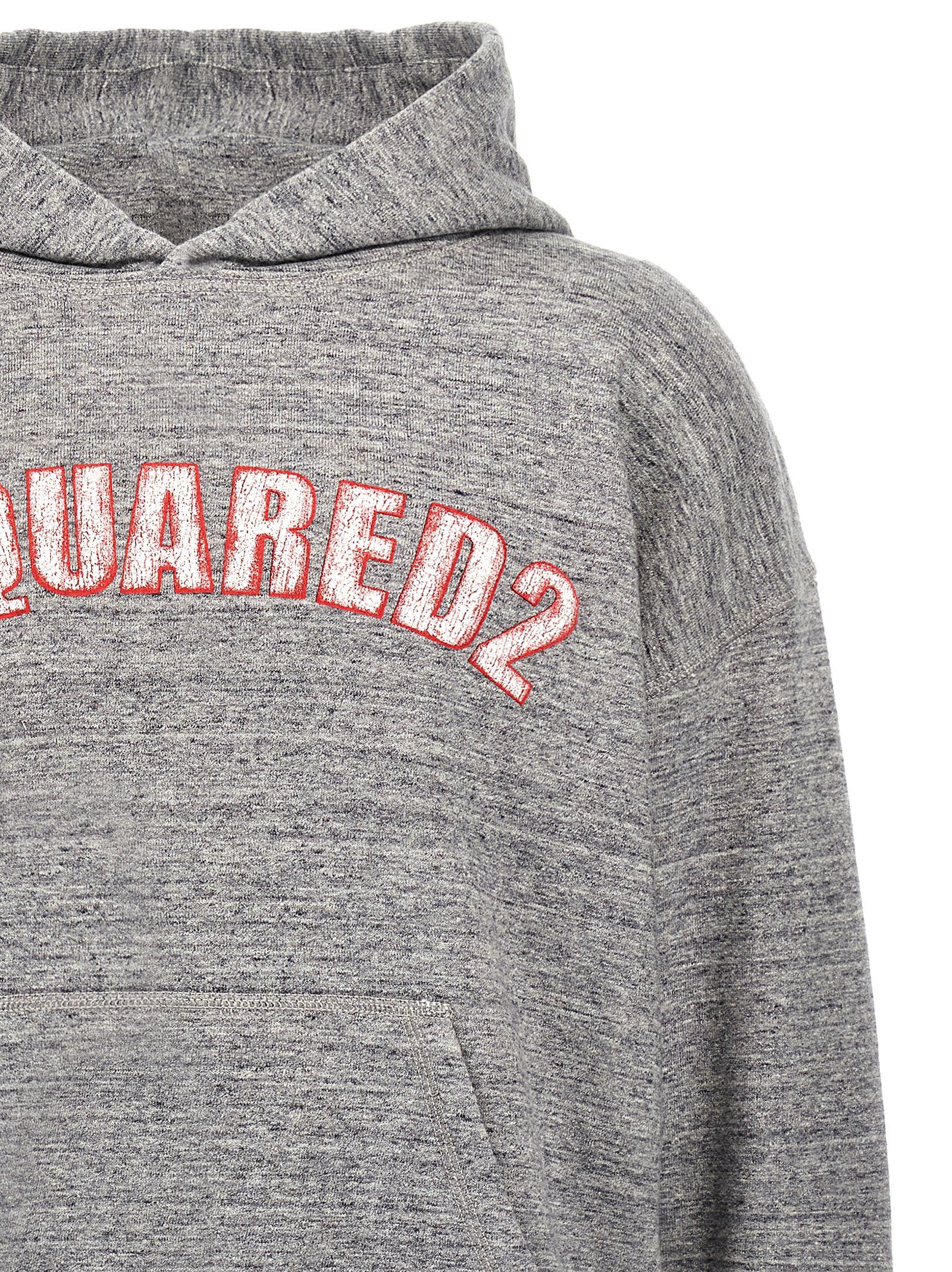 Cotton Men's Sweatshirt - DsquaredÂ² - Modalova