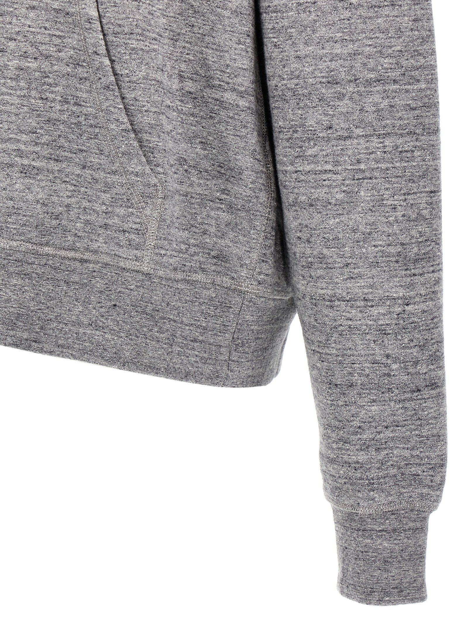 Cotton Men's Sweatshirt - DsquaredÂ² - Modalova
