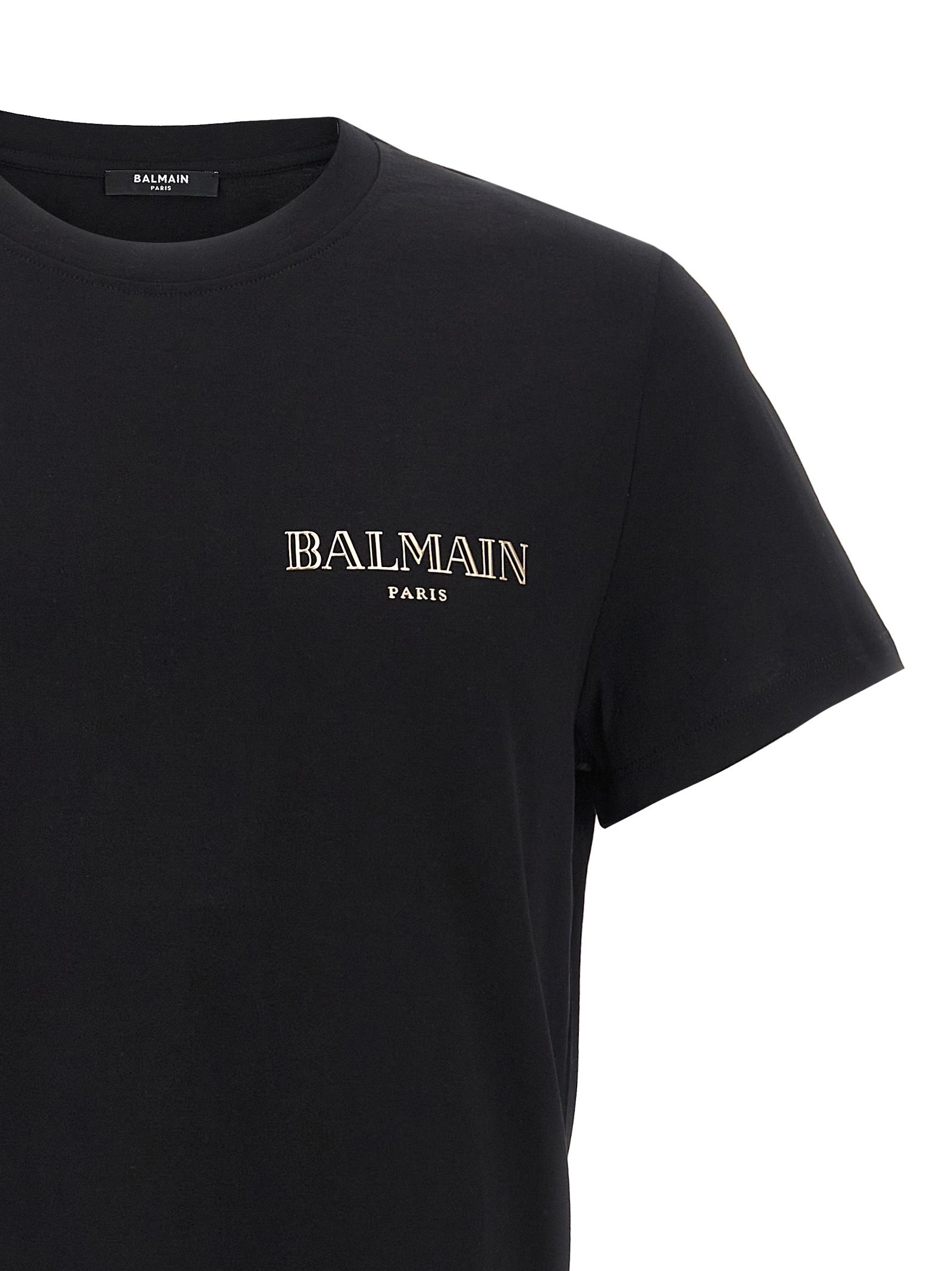Organic Cotton Men's T-Shirt - Balmain - Modalova