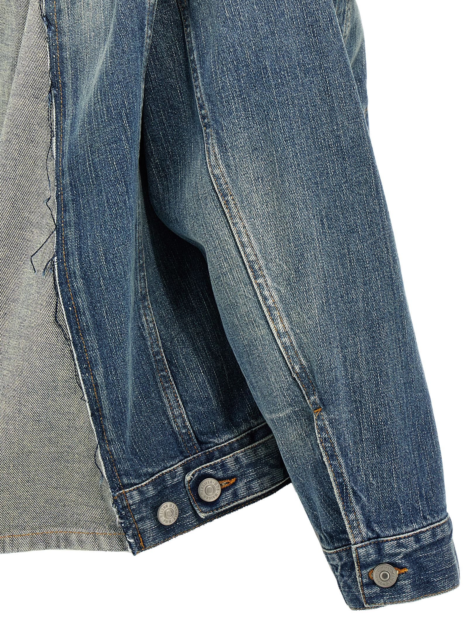 Cotton Denim Women's Jacket - MM6 Maison Margiela - Modalova