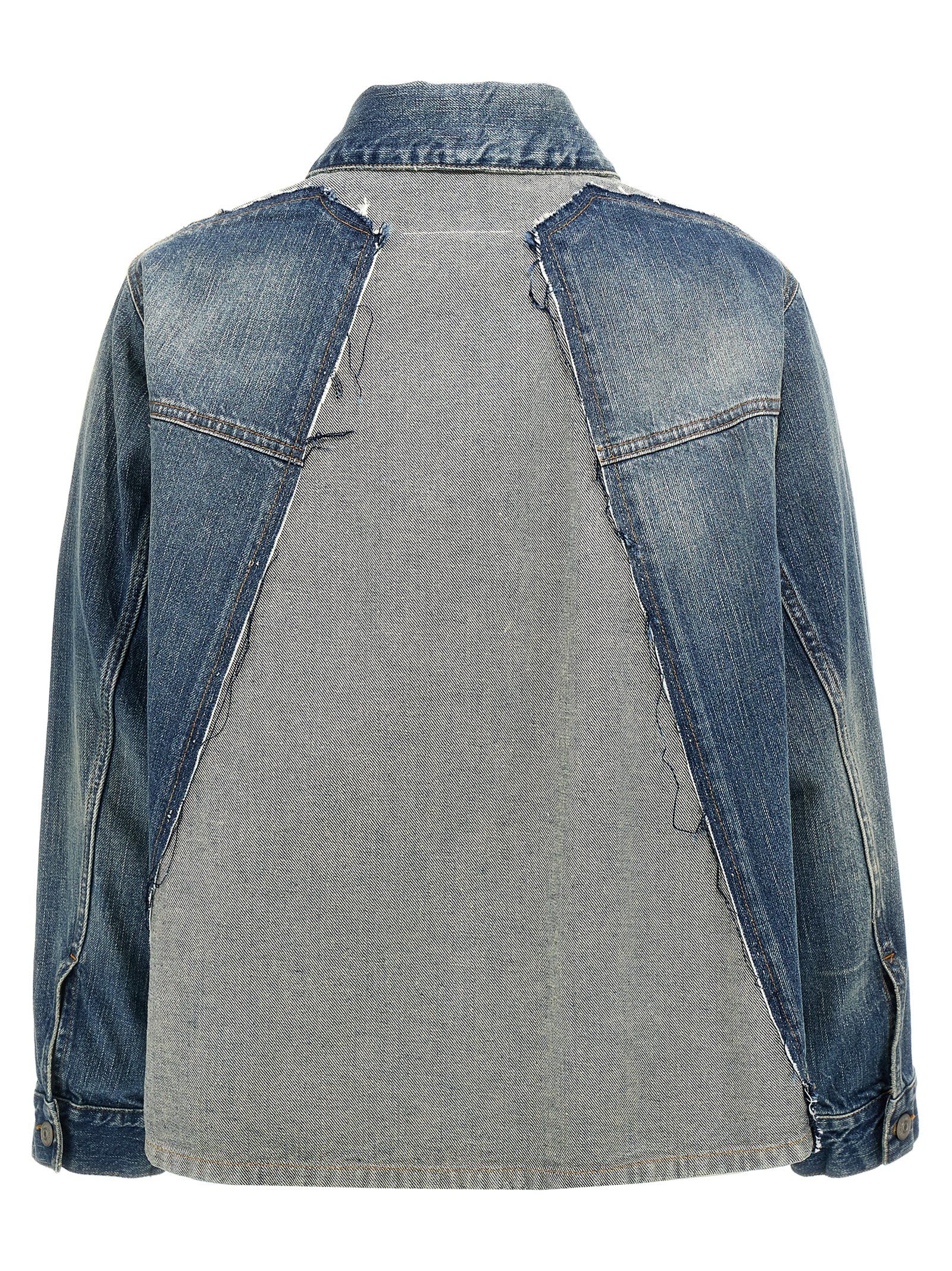 Cotton Denim Women's Jacket - MM6 Maison Margiela - Modalova
