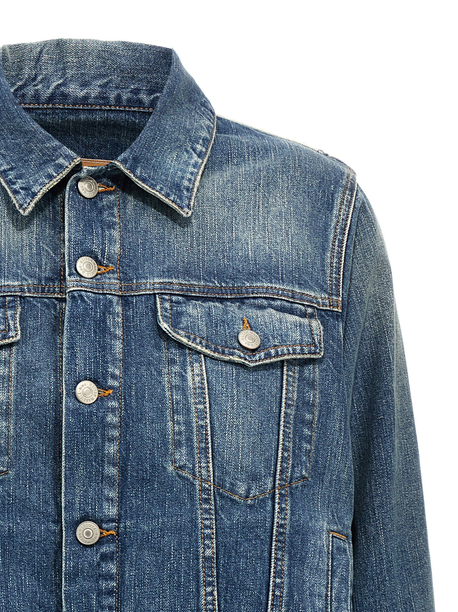 Cotton Denim Women's Jacket - MM6 Maison Margiela - Modalova
