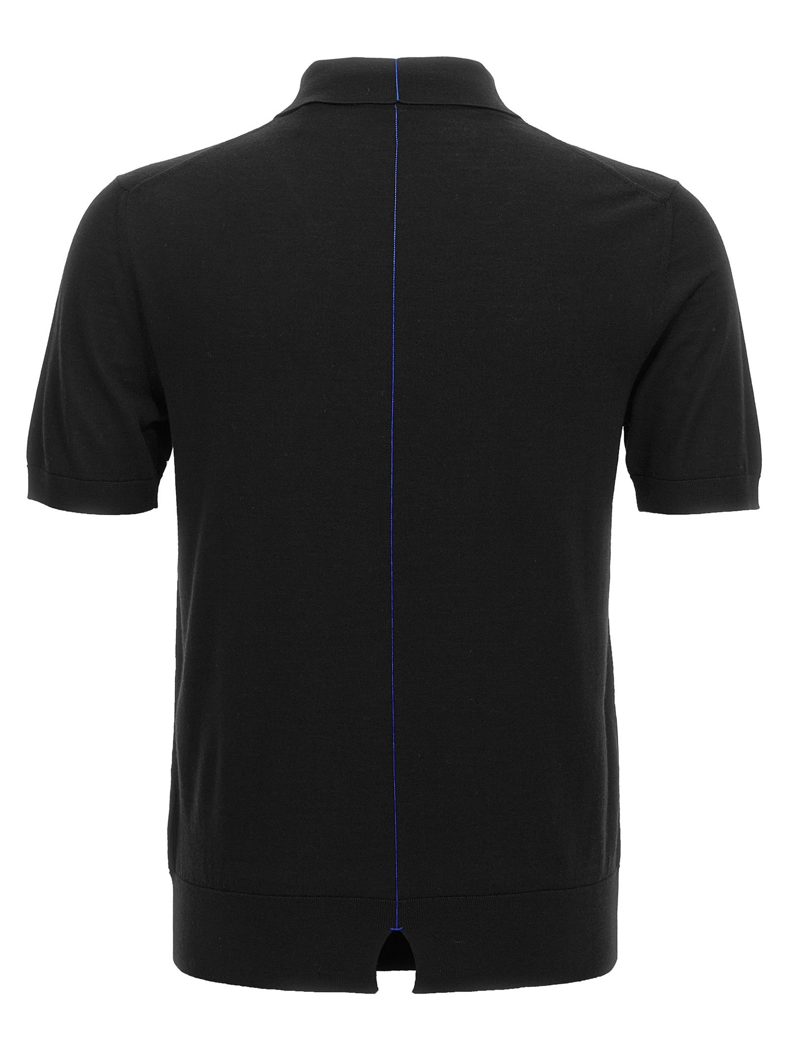 Wool Polo Men's Shirt - Burberry - Modalova