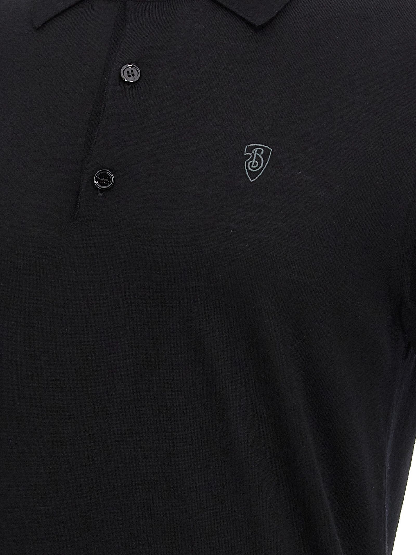 Wool Polo Men's Shirt - Burberry - Modalova