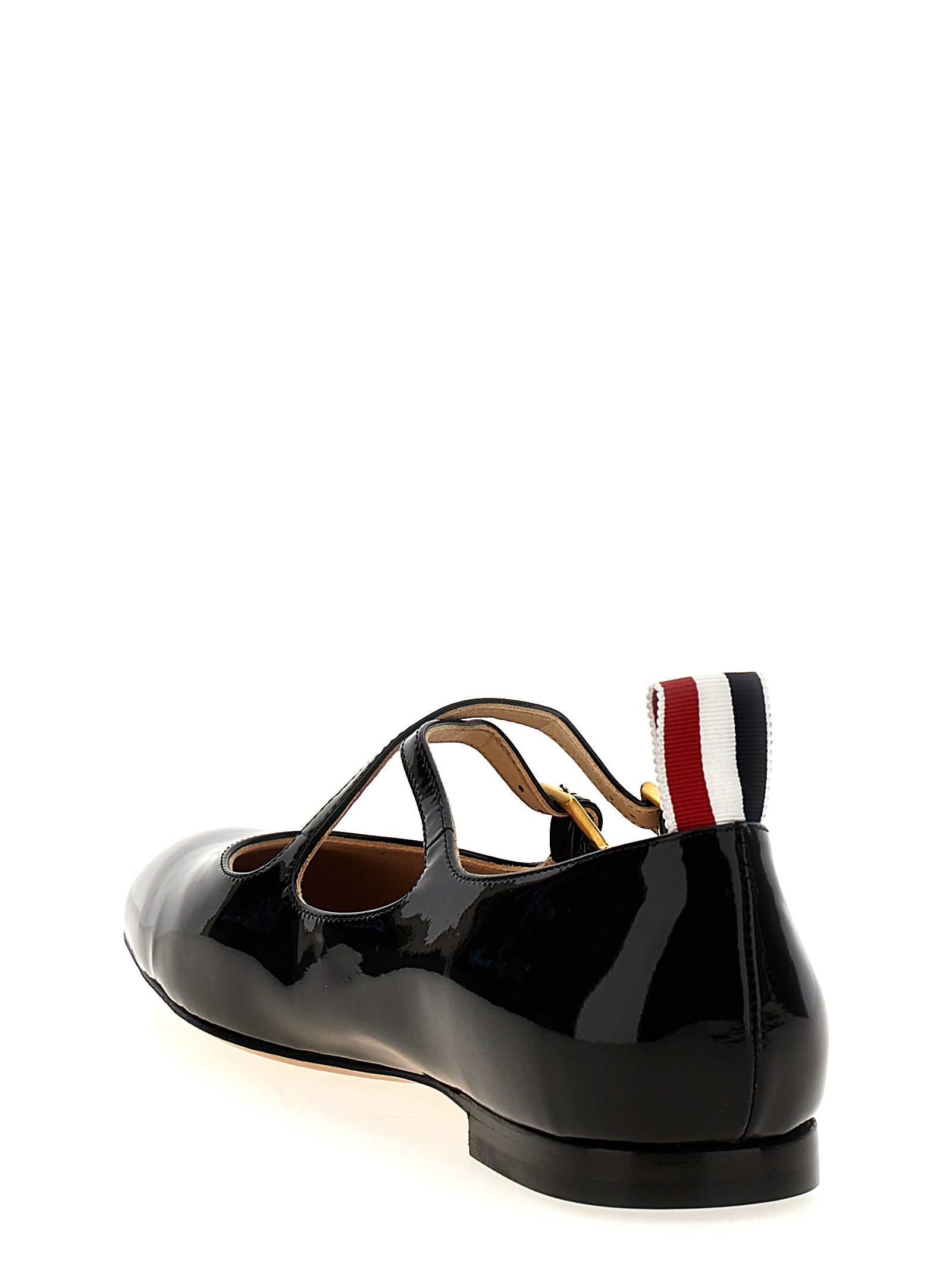 Lamb Leather Ballet Women's Flats - Thom Browne - Modalova