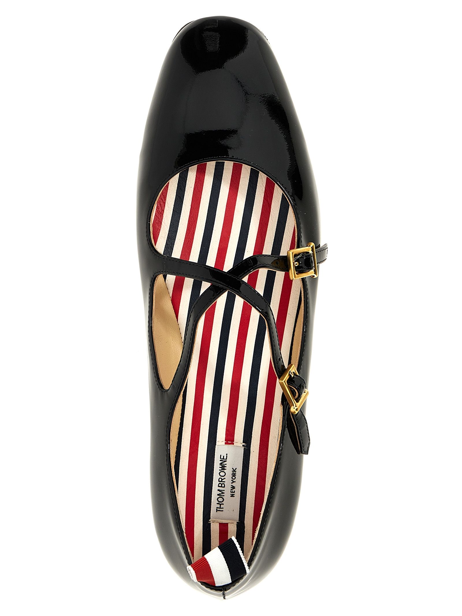 Lamb Leather Ballet Women's Flats - Thom Browne - Modalova