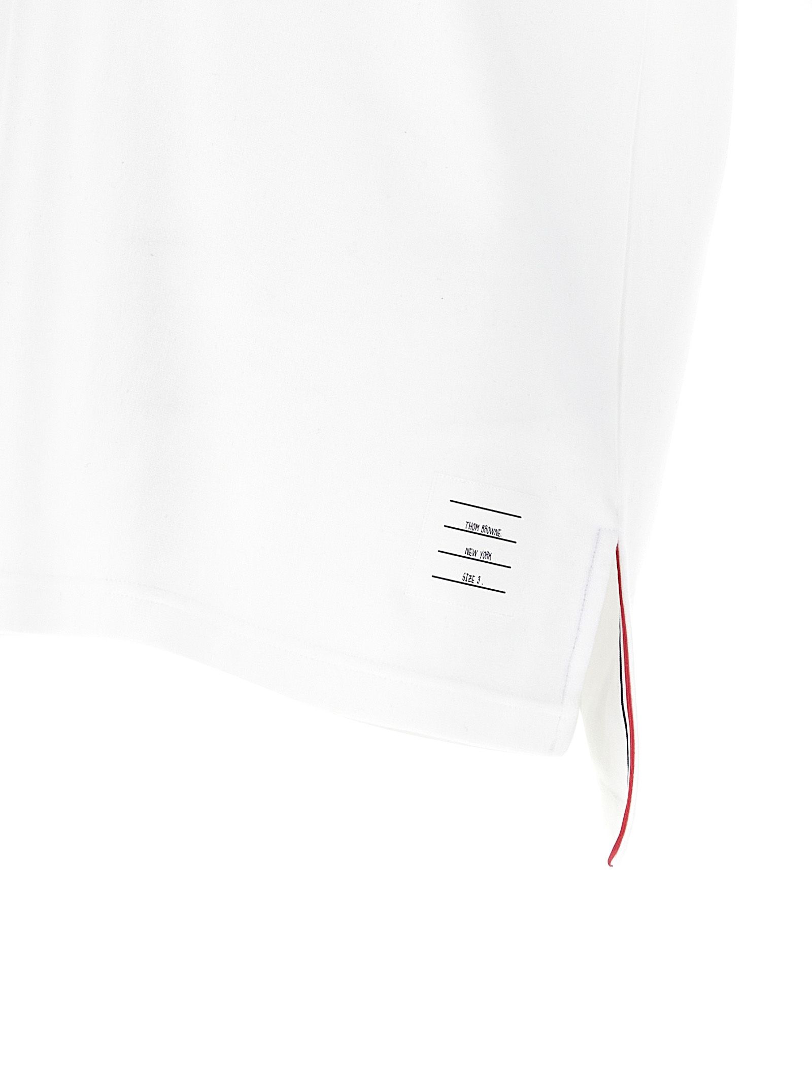 Cotton Polo Men's Shirt - Thom Browne - Modalova