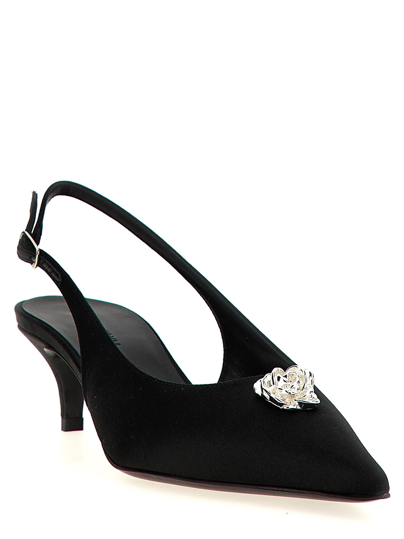 Silk Mid Heel Women's Pumps - Magda Butrym - Modalova