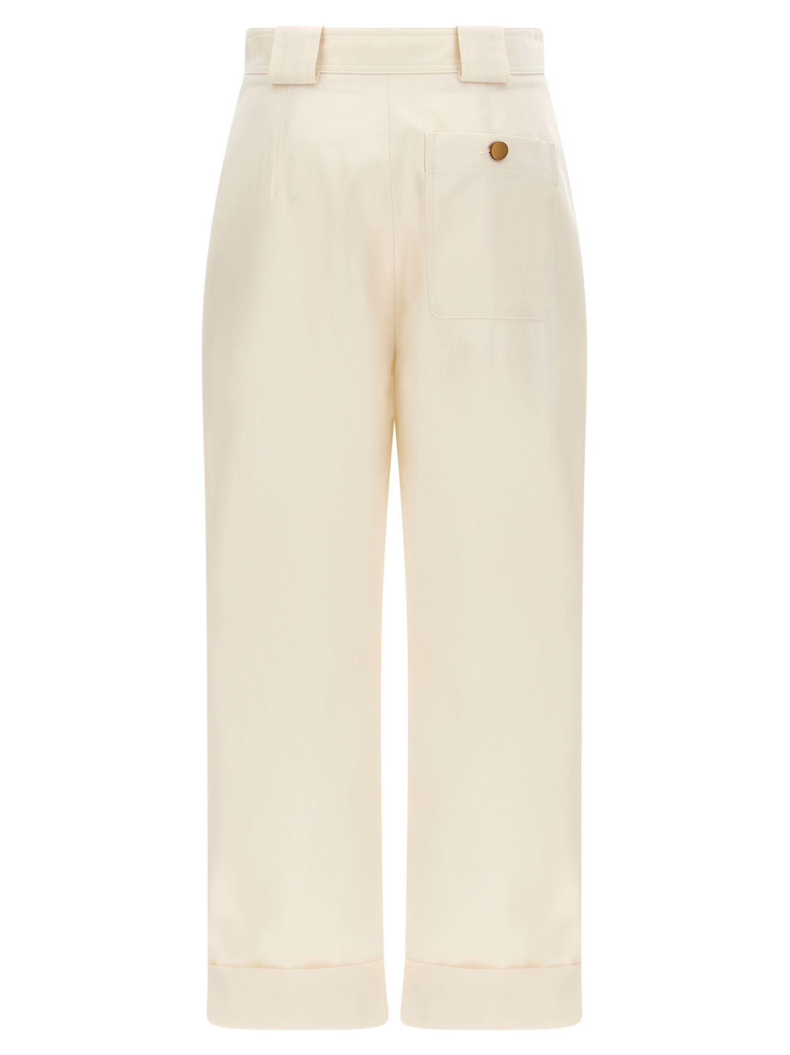 Cotton Casual Women's Pants - Max Mara - Modalova