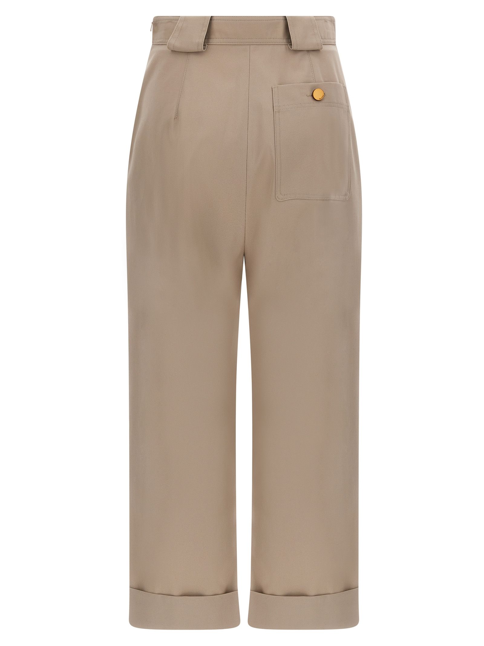 Cotton Casual Women's Pants - Max Mara - Modalova