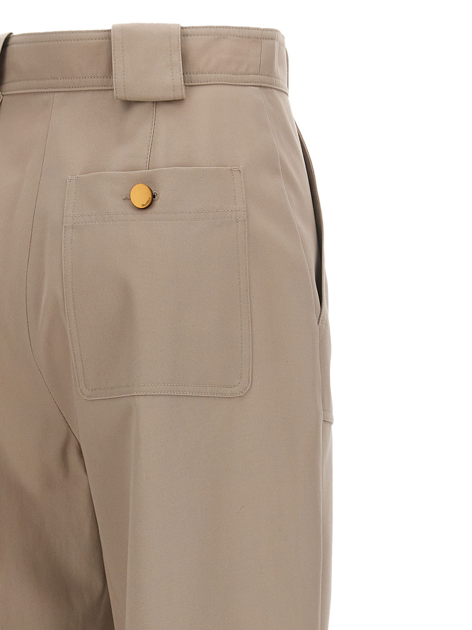Cotton Casual Women's Pants - Max Mara - Modalova