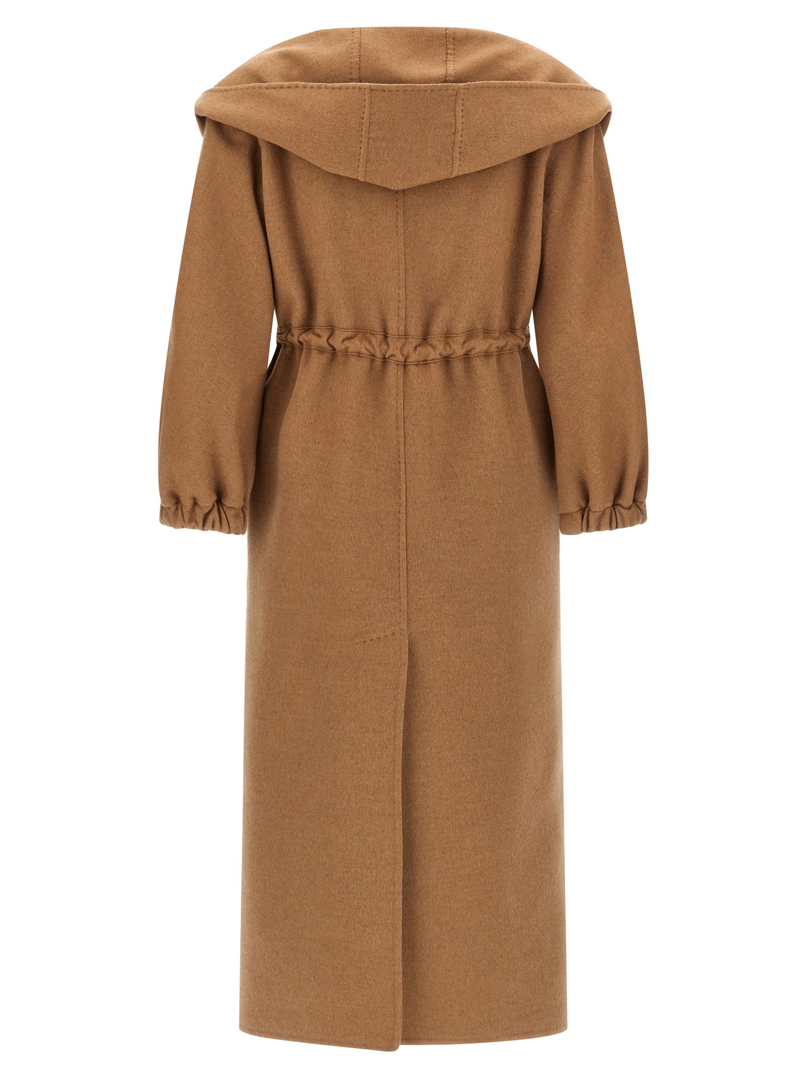 Max Mara Brown Wool Women's Coat - Max Mara - Modalova