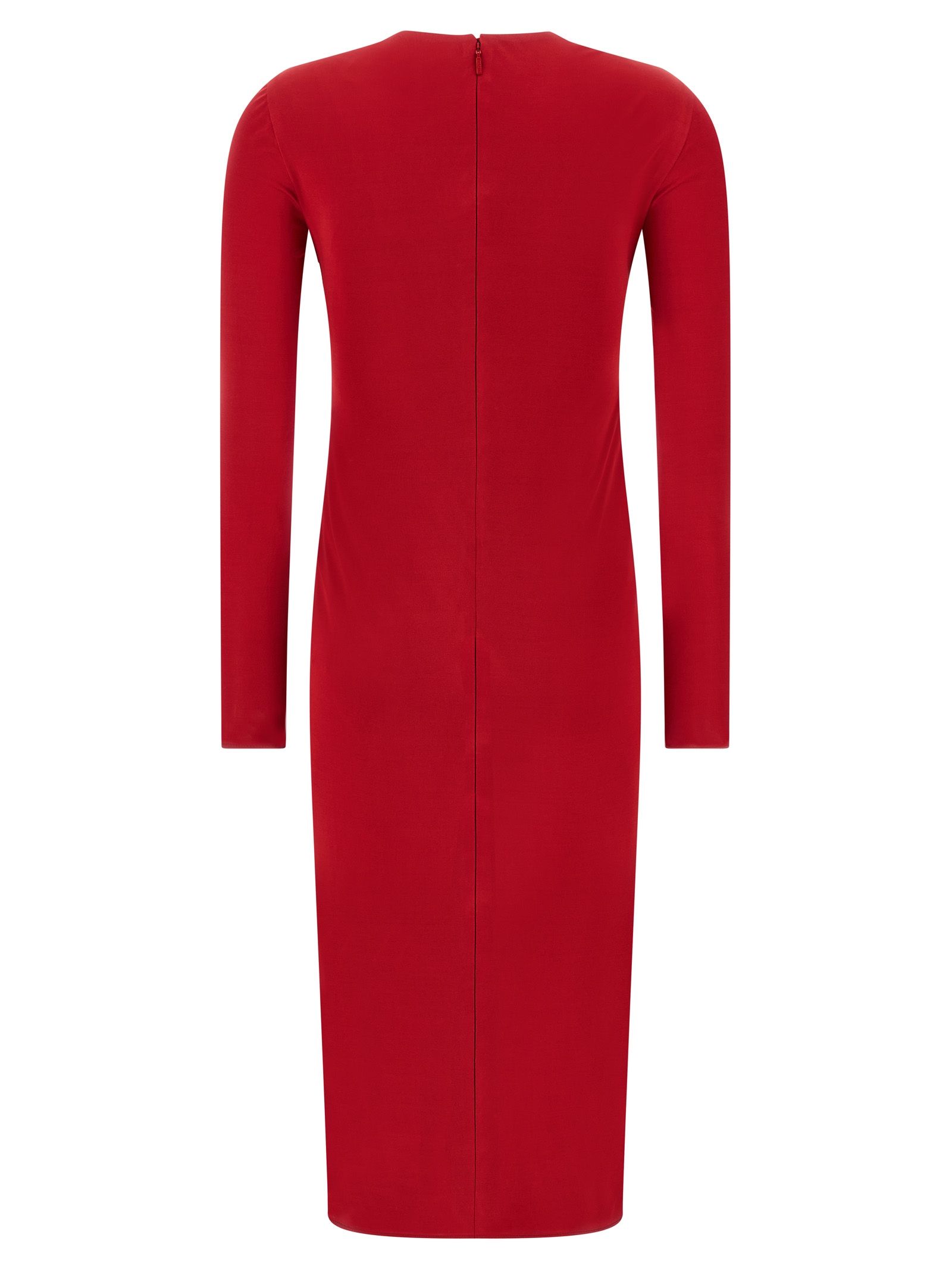 Viscose Midi Women's Dress - Versace - Modalova