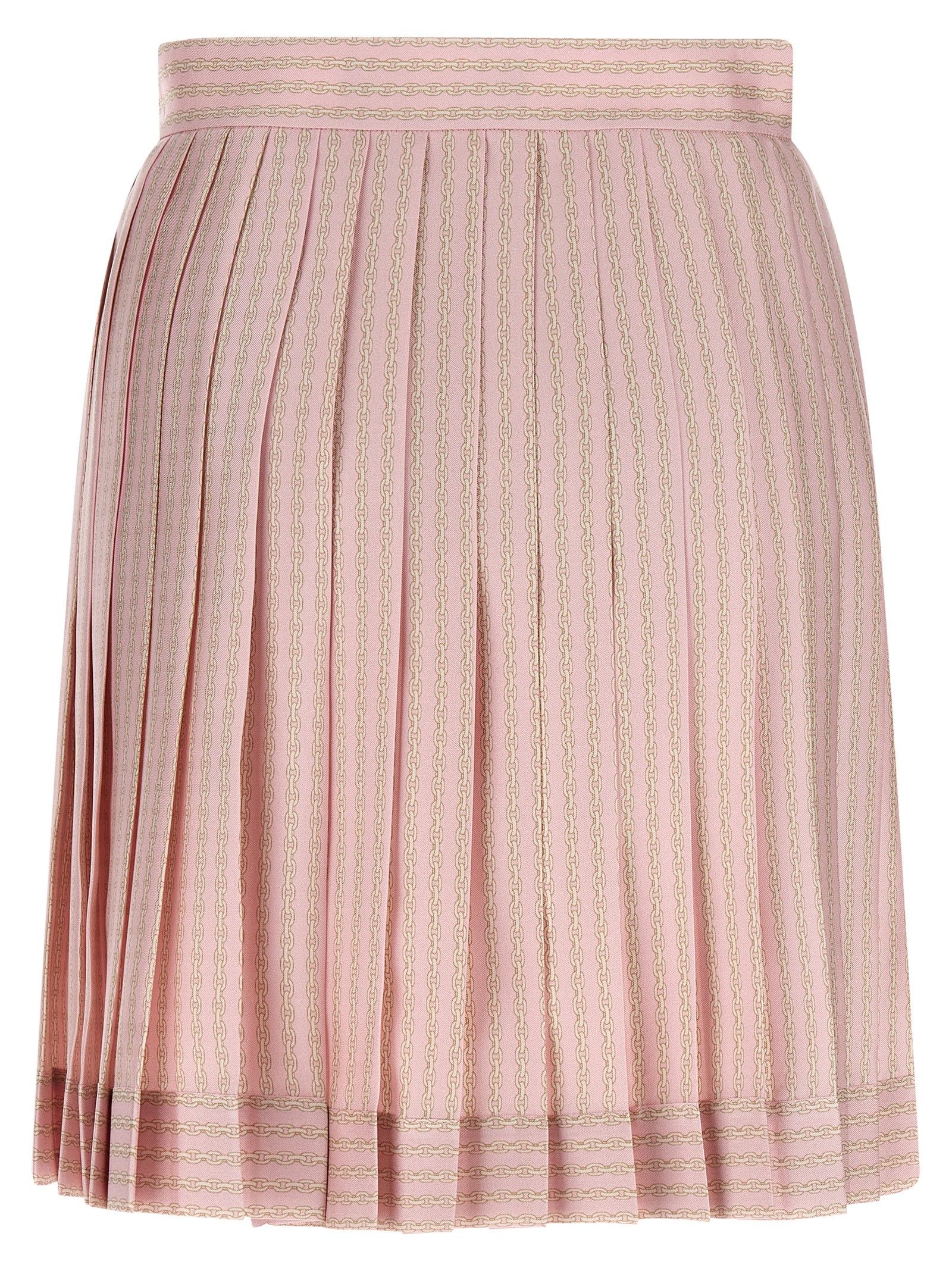 Silk Long Women's Skirt - Versace - Modalova