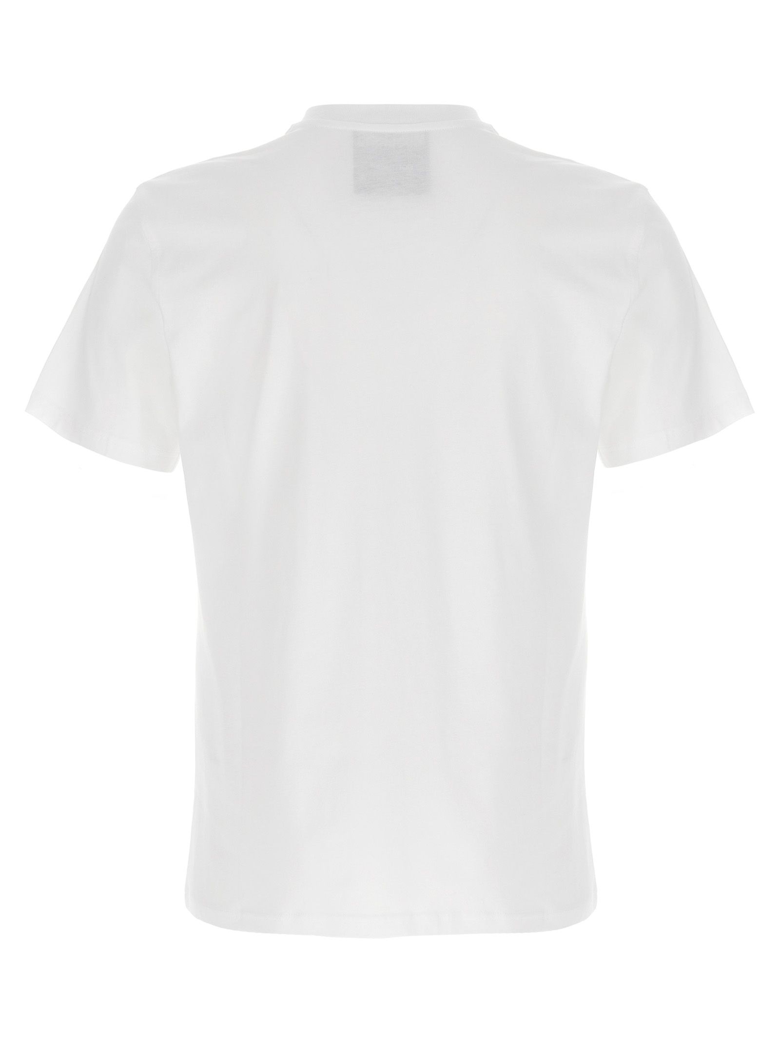 Moschino White Cotton Men's T-Shirt - Moschino - Modalova