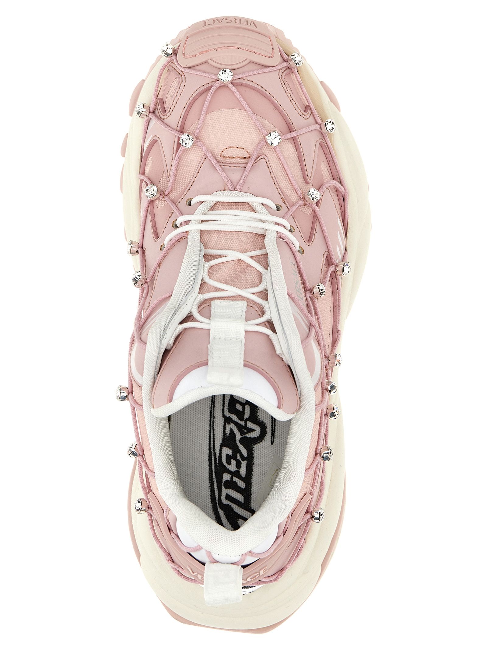 Polyester Athletic Women's Sneakers - Versace - Modalova