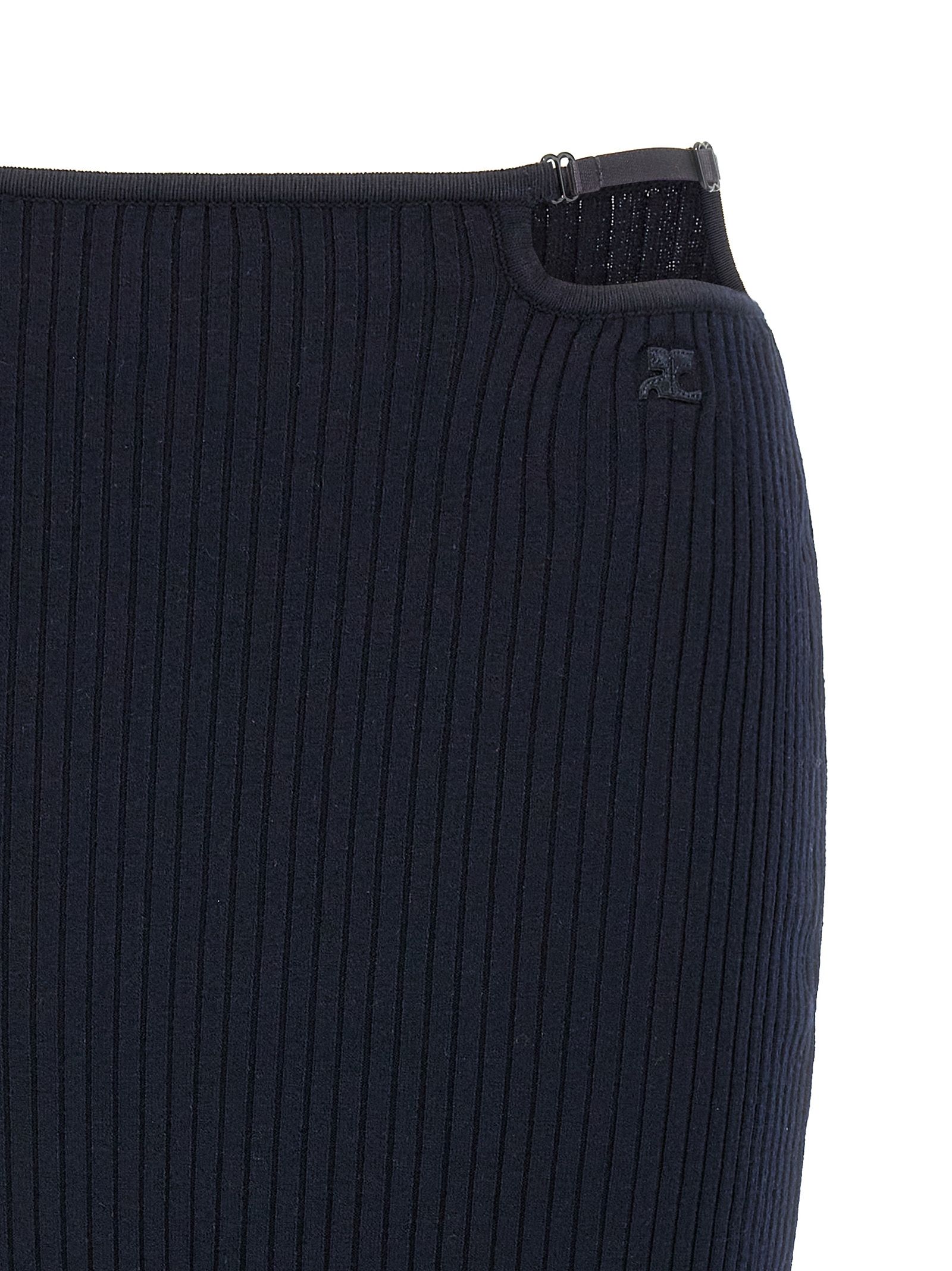 Viscose Midi Women's Skirt - Courrèges - Modalova