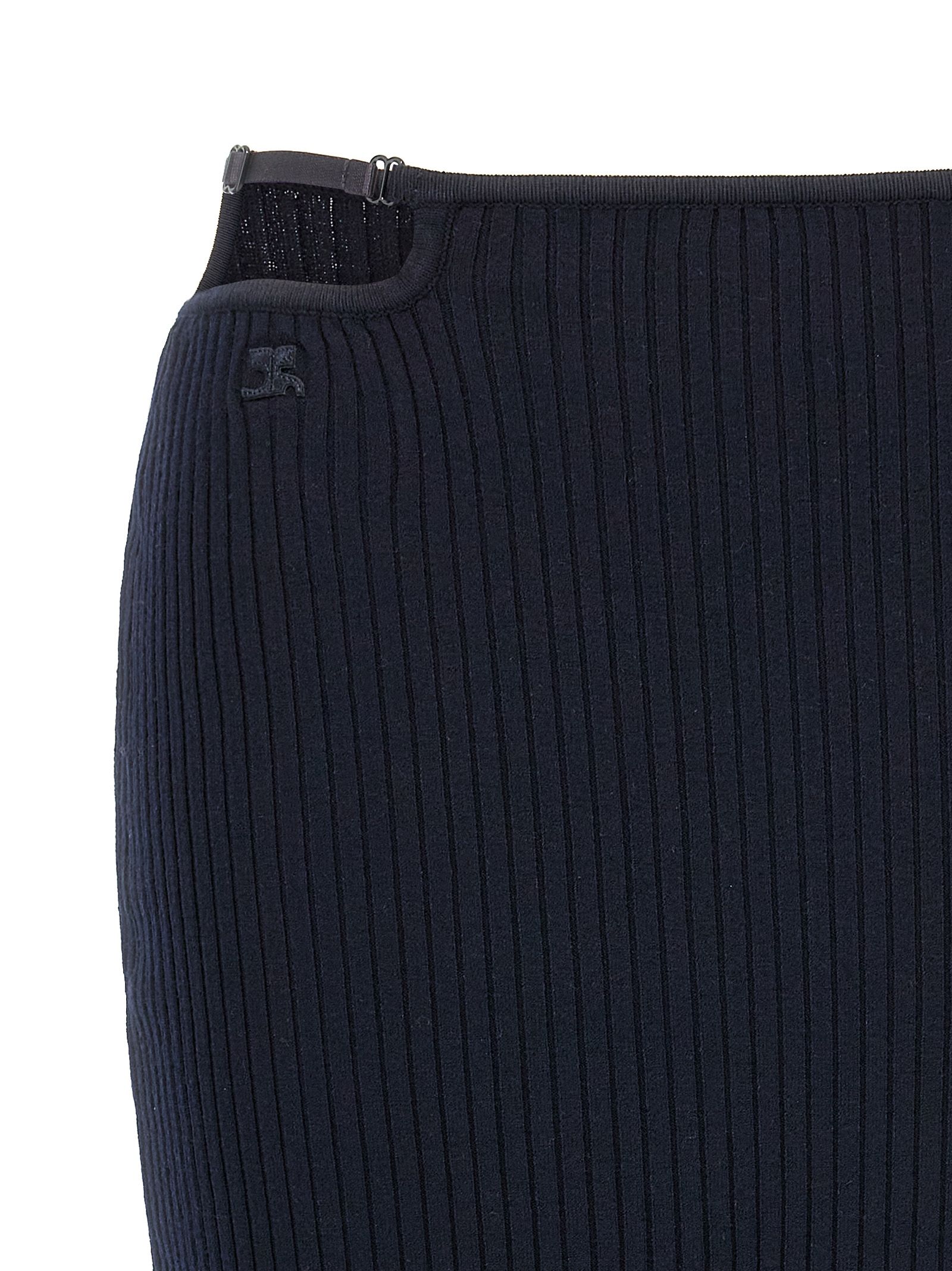 Viscose Midi Women's Skirt - Courrèges - Modalova