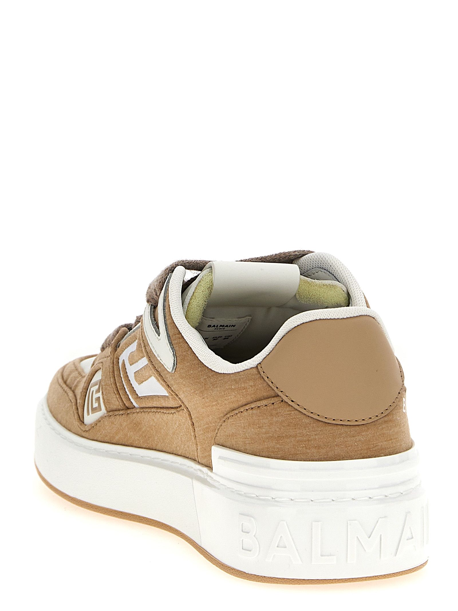 Polyester Low Top Women's Sneakers - Balmain - Modalova