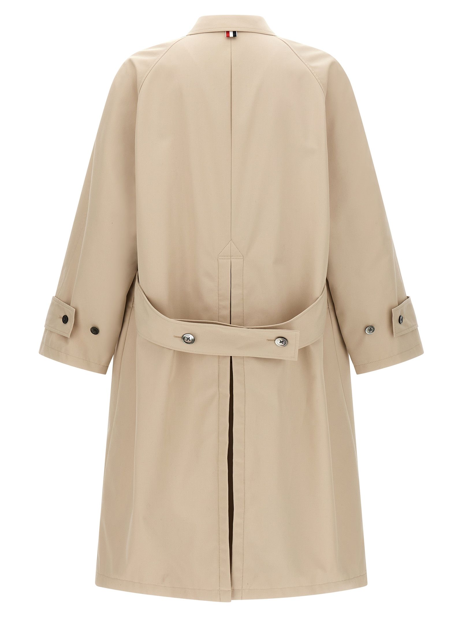 Polyester Men's Coat - Thom Browne - Modalova