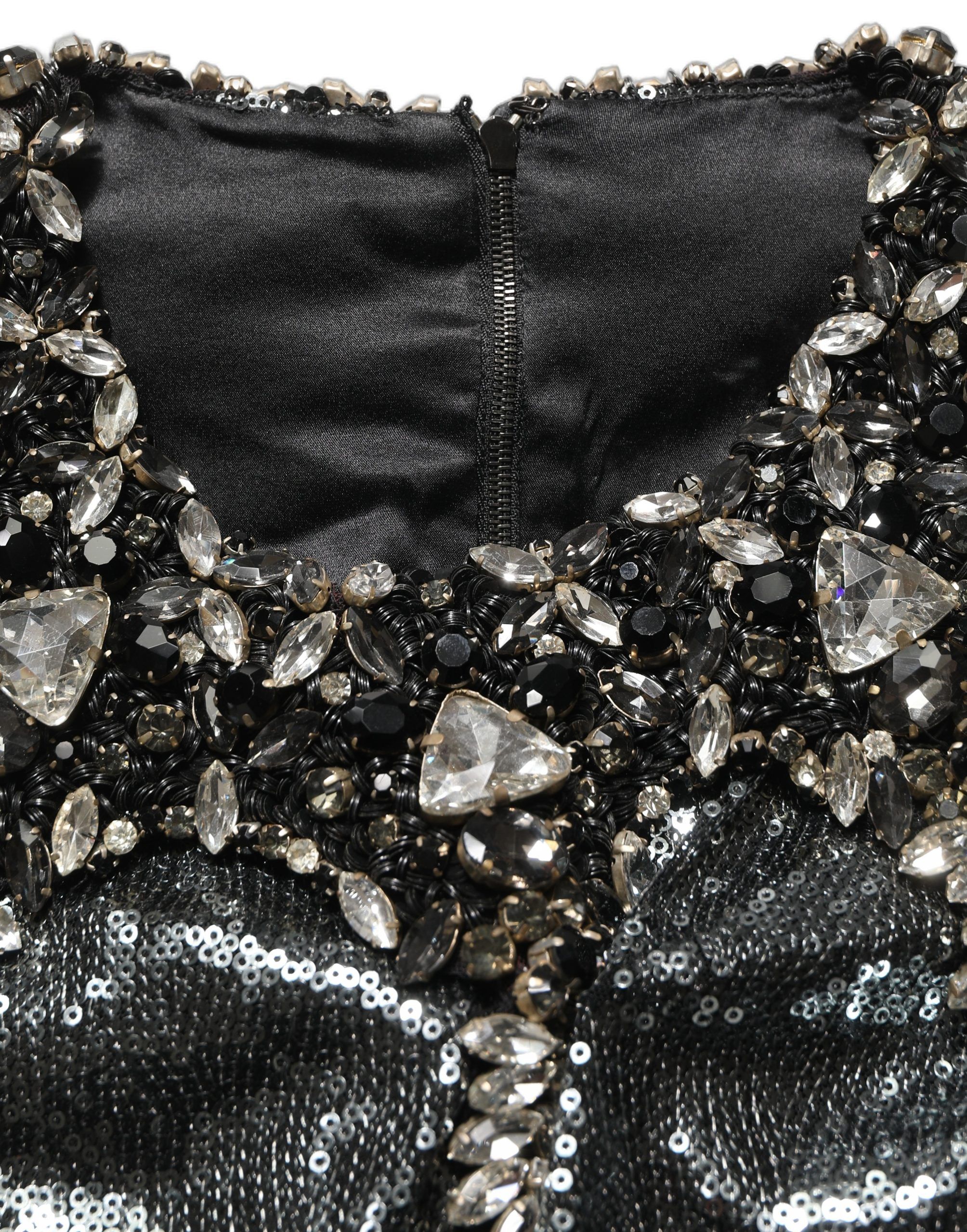Metallic Sequin Embellished Blouse Women's Top - Dolce & Gabbana - Modalova
