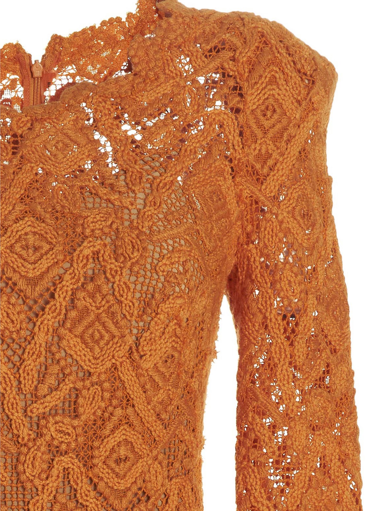 Wool Midi Women's Dress - Ermanno Scervino - Modalova