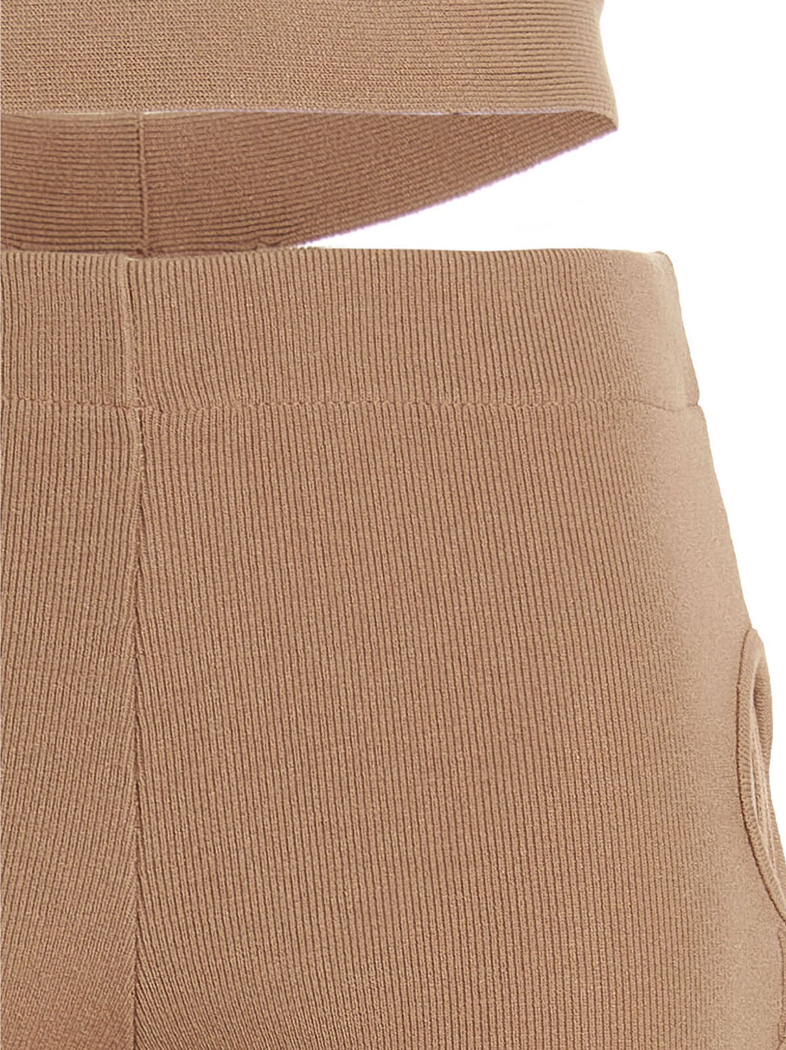 Viscose Flared Women's Pants - ANDREĀDAMO - Modalova