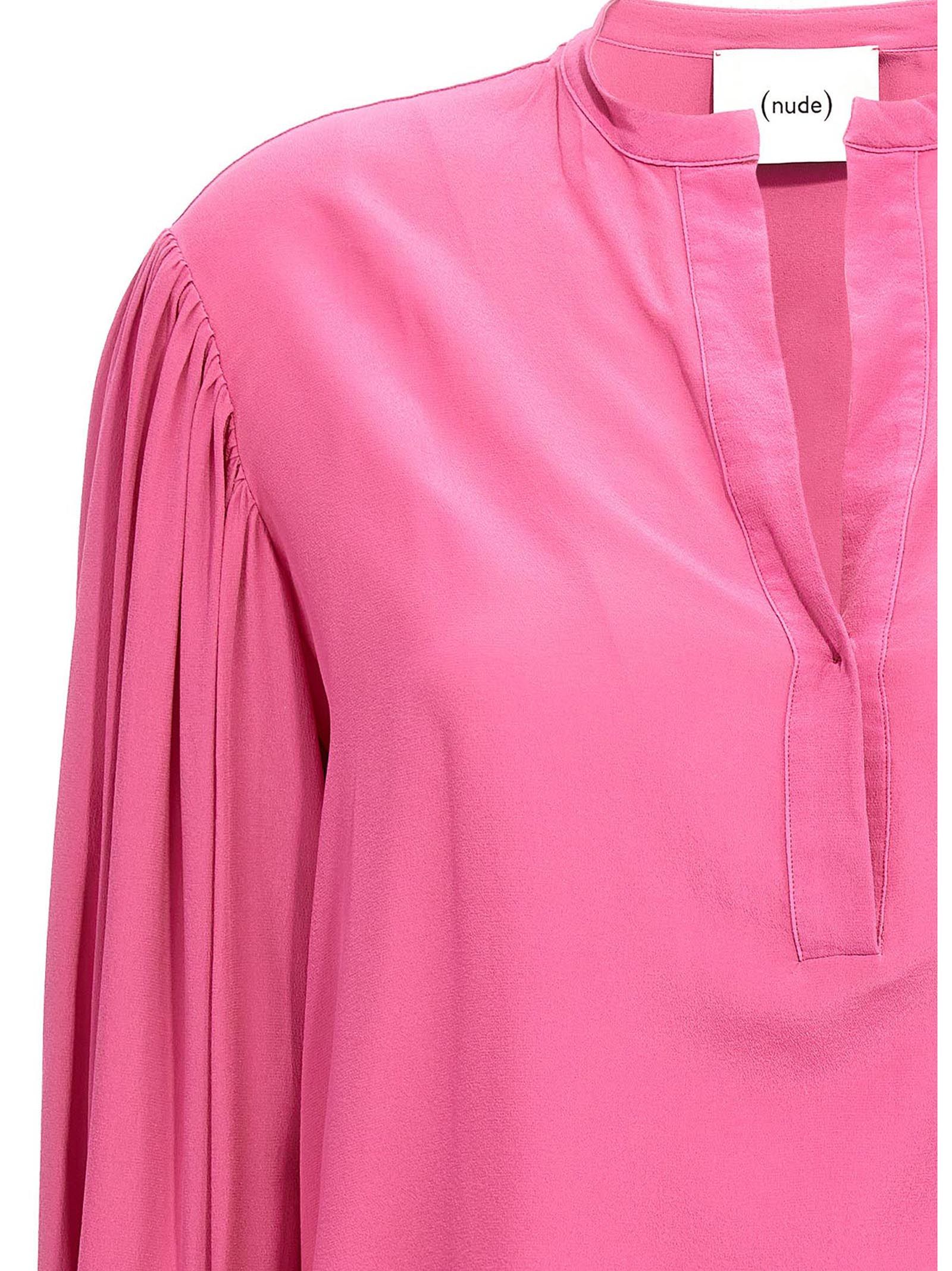 NUDE Multicolor Silk Women's Blouse - NUDE - Modalova
