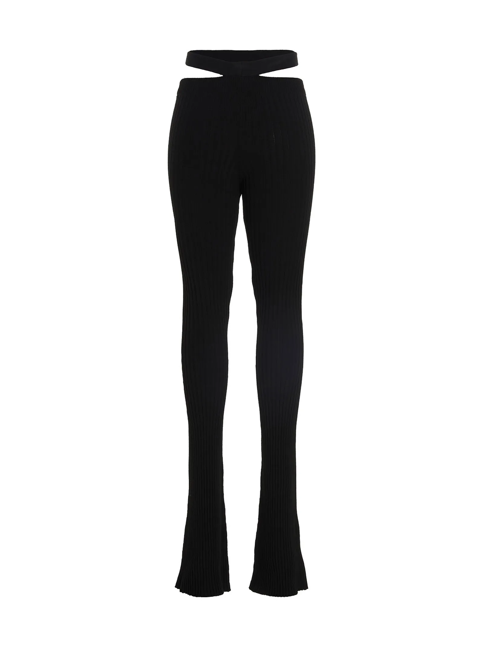 Viscose Flared Women's Pants - ANDREĀDAMO - Modalova