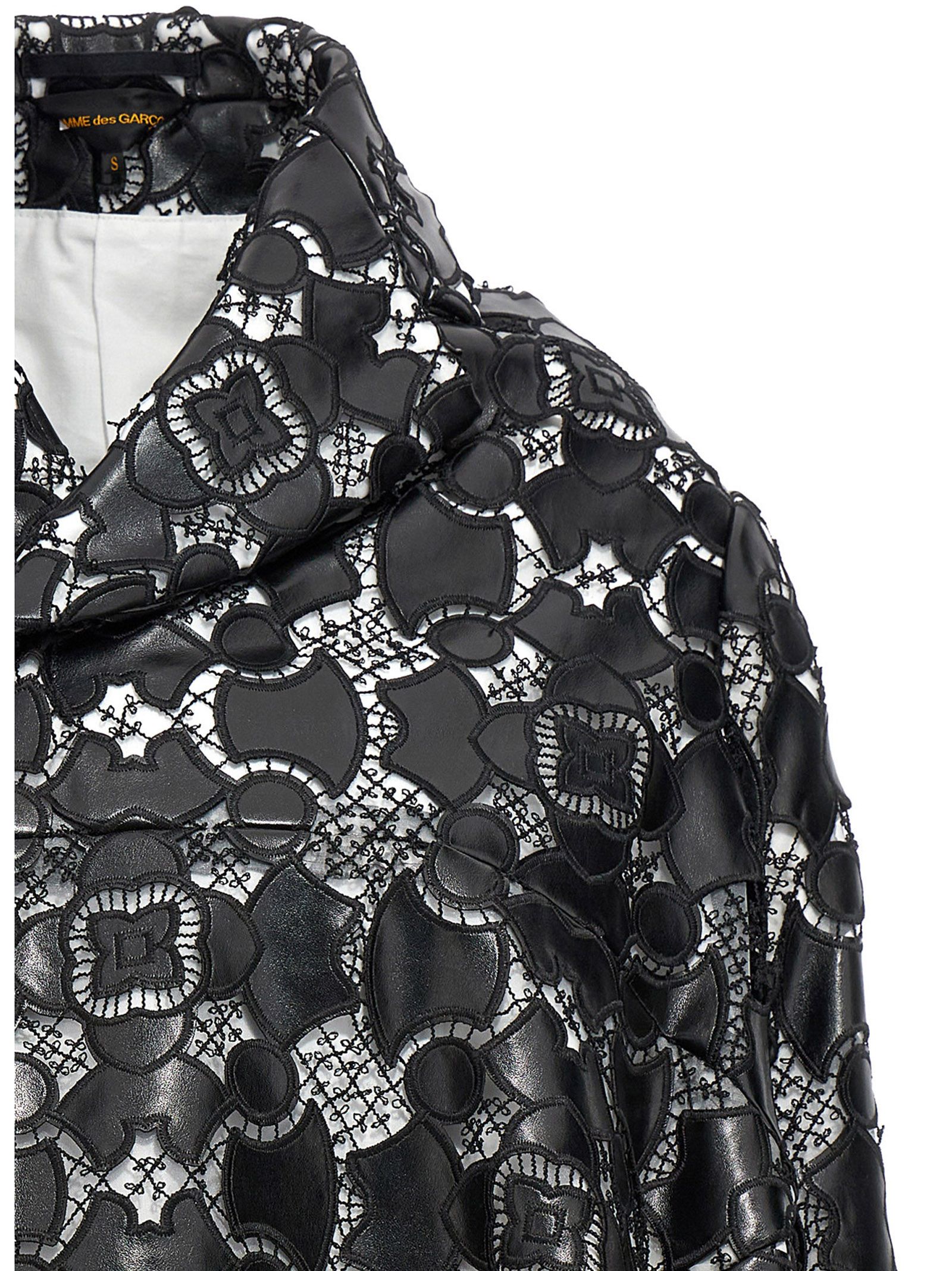 Polyethylene Leather Women's Jacket - Comme Des Garçons - Modalova