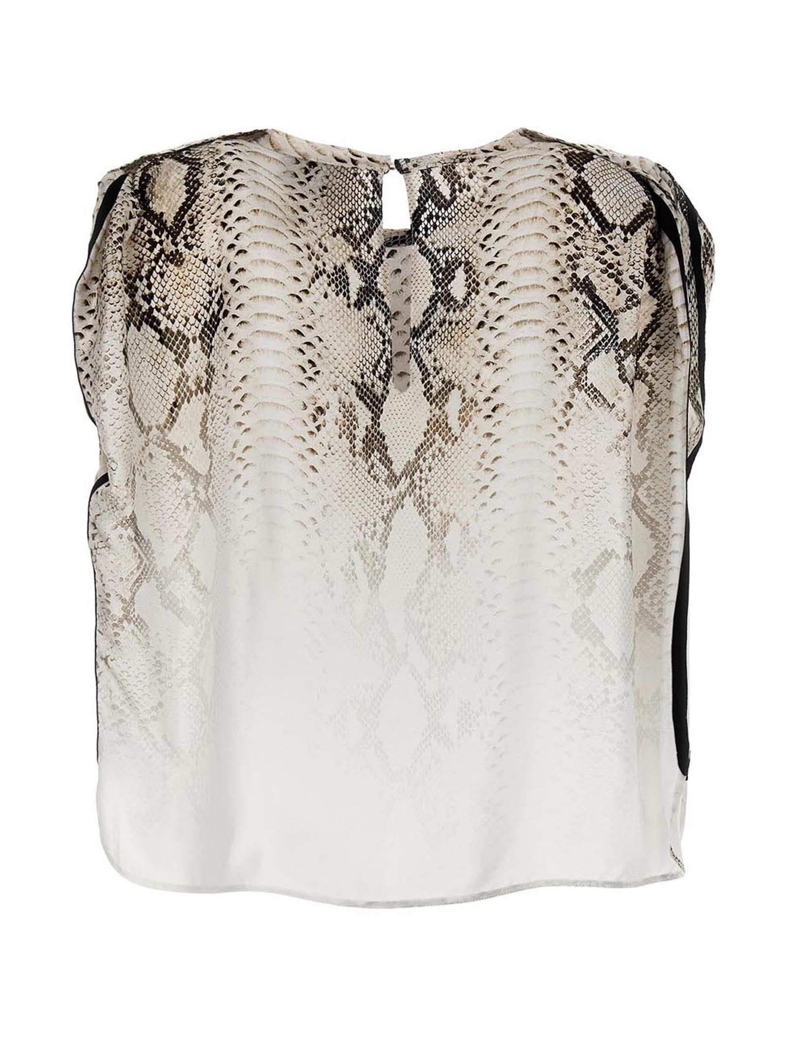 Viscose Women's Blouse - NUDE - Modalova
