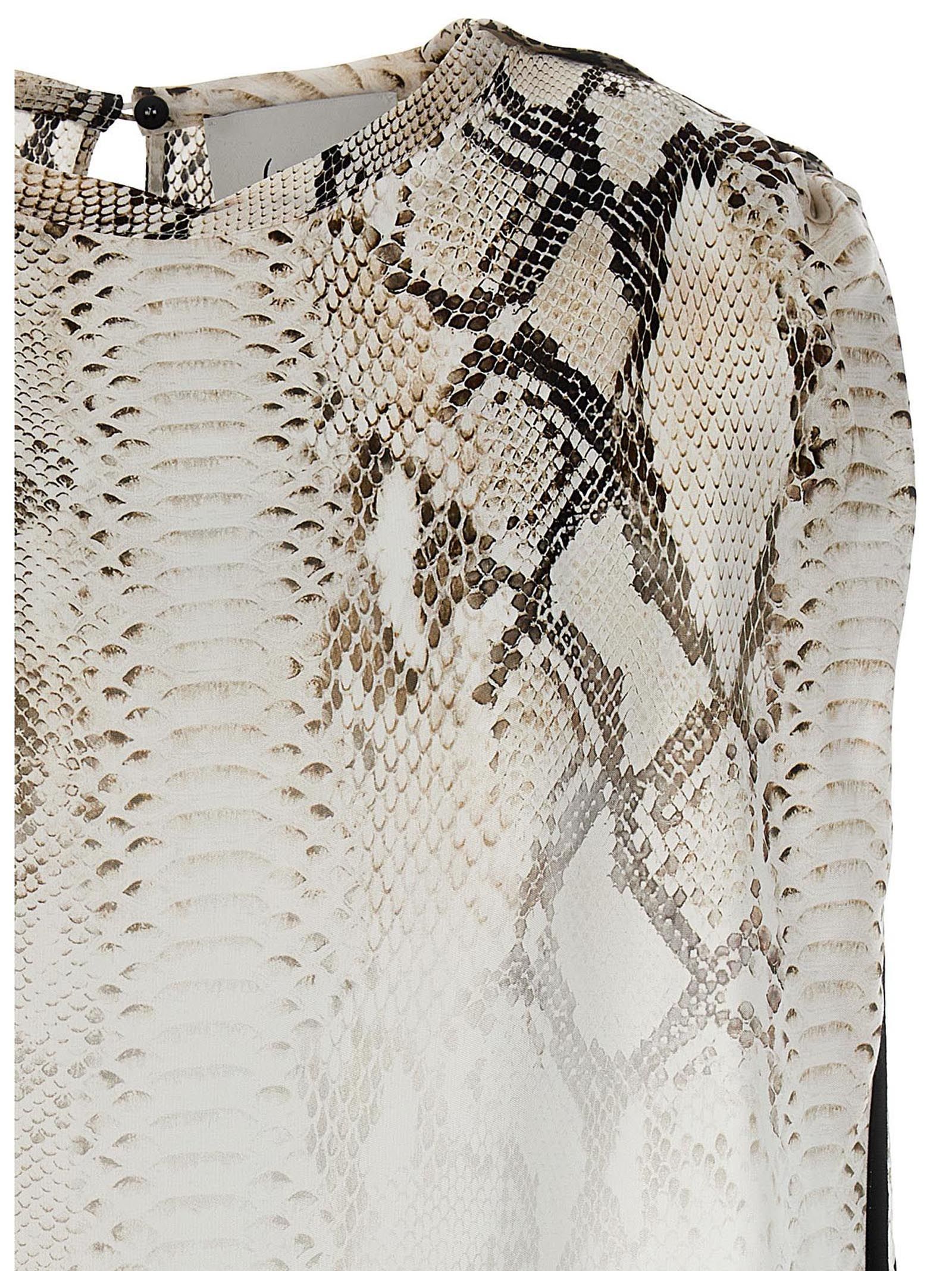 Viscose Women's Blouse - NUDE - Modalova