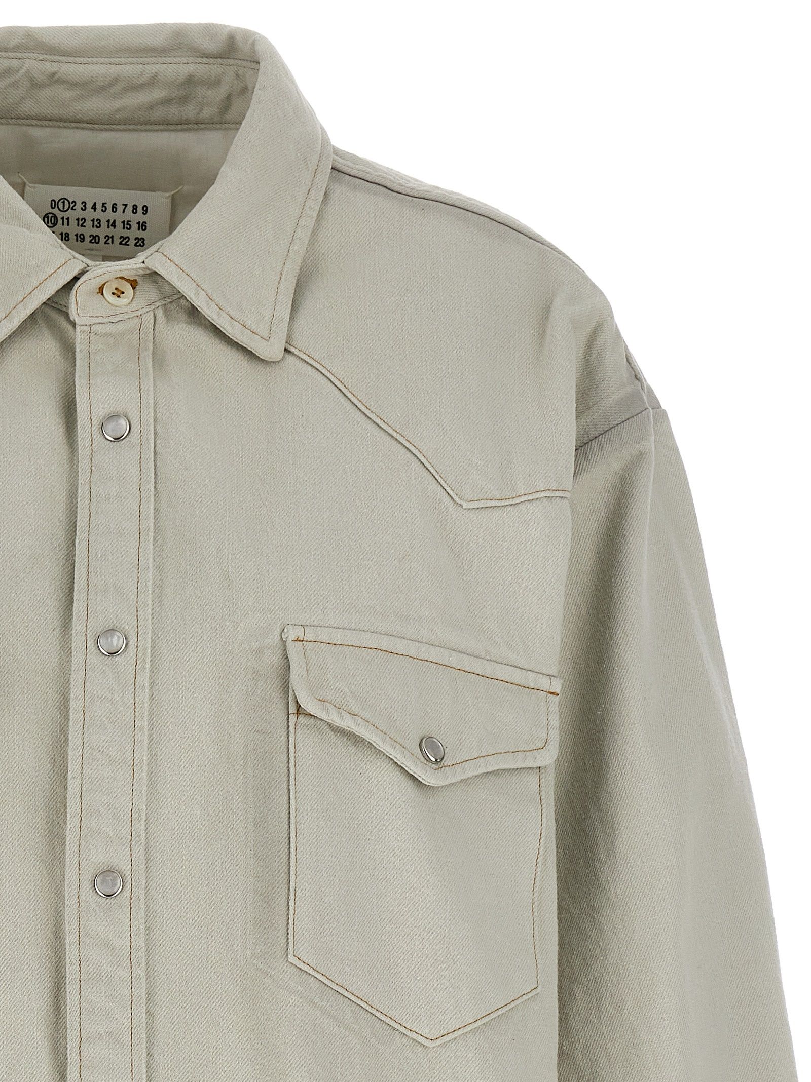 Cotton Denim Women's Jacket - Maison Margiela - Modalova