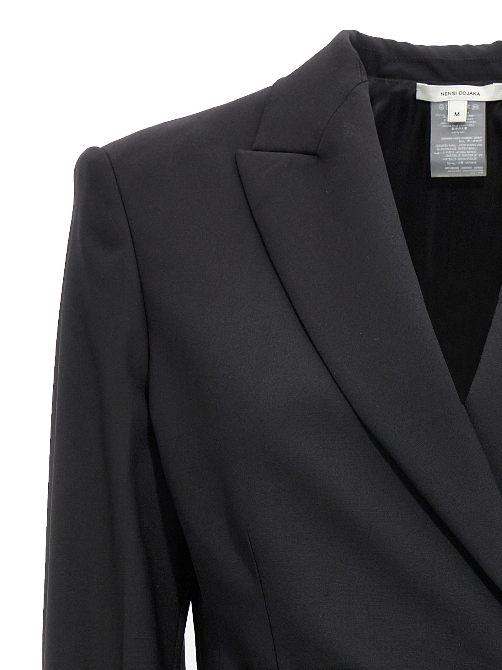 Virgin Wool Women's Blazer - Nensi Dojaka - Modalova