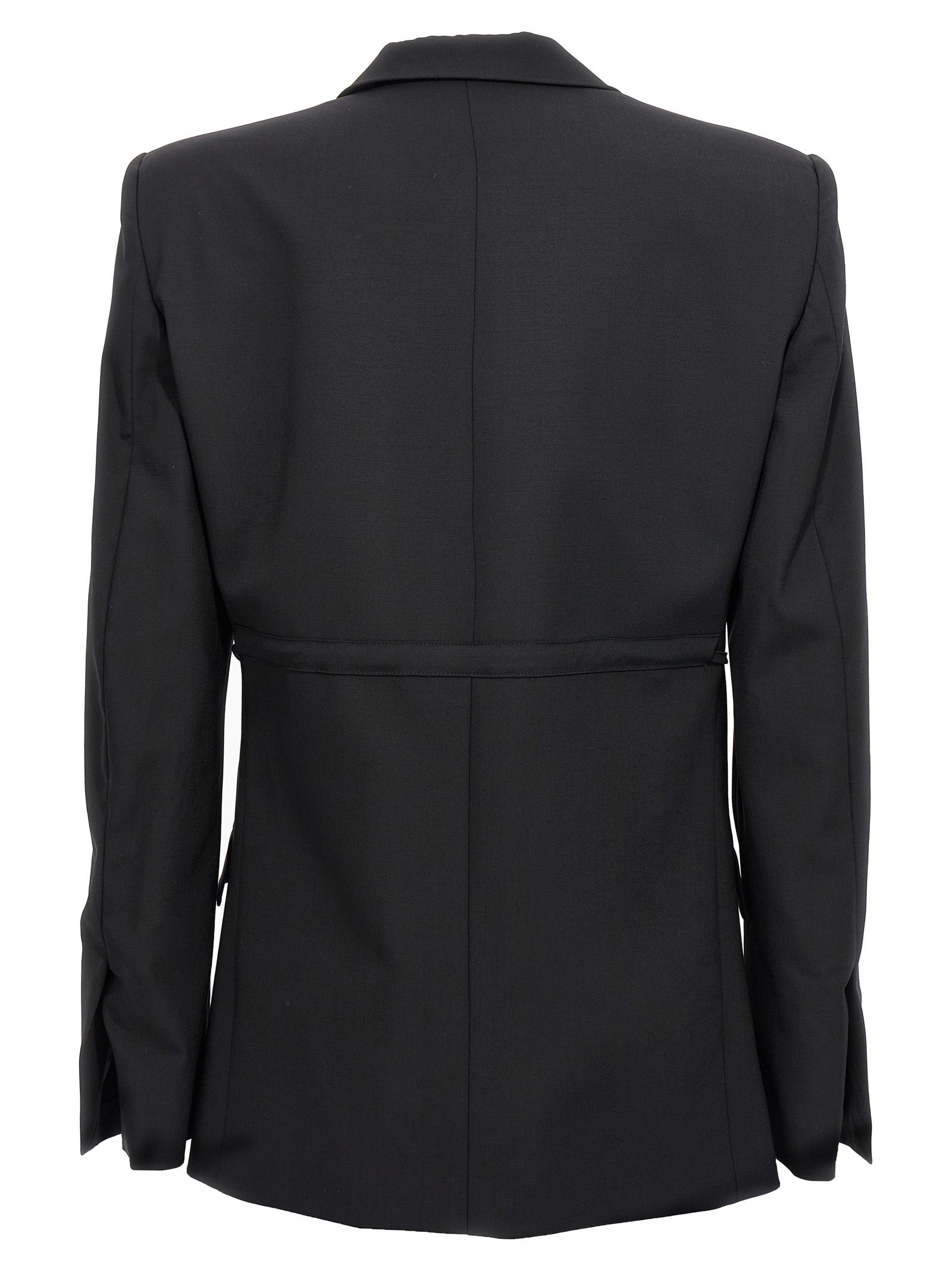 Virgin Wool Women's Blazer - Nensi Dojaka - Modalova