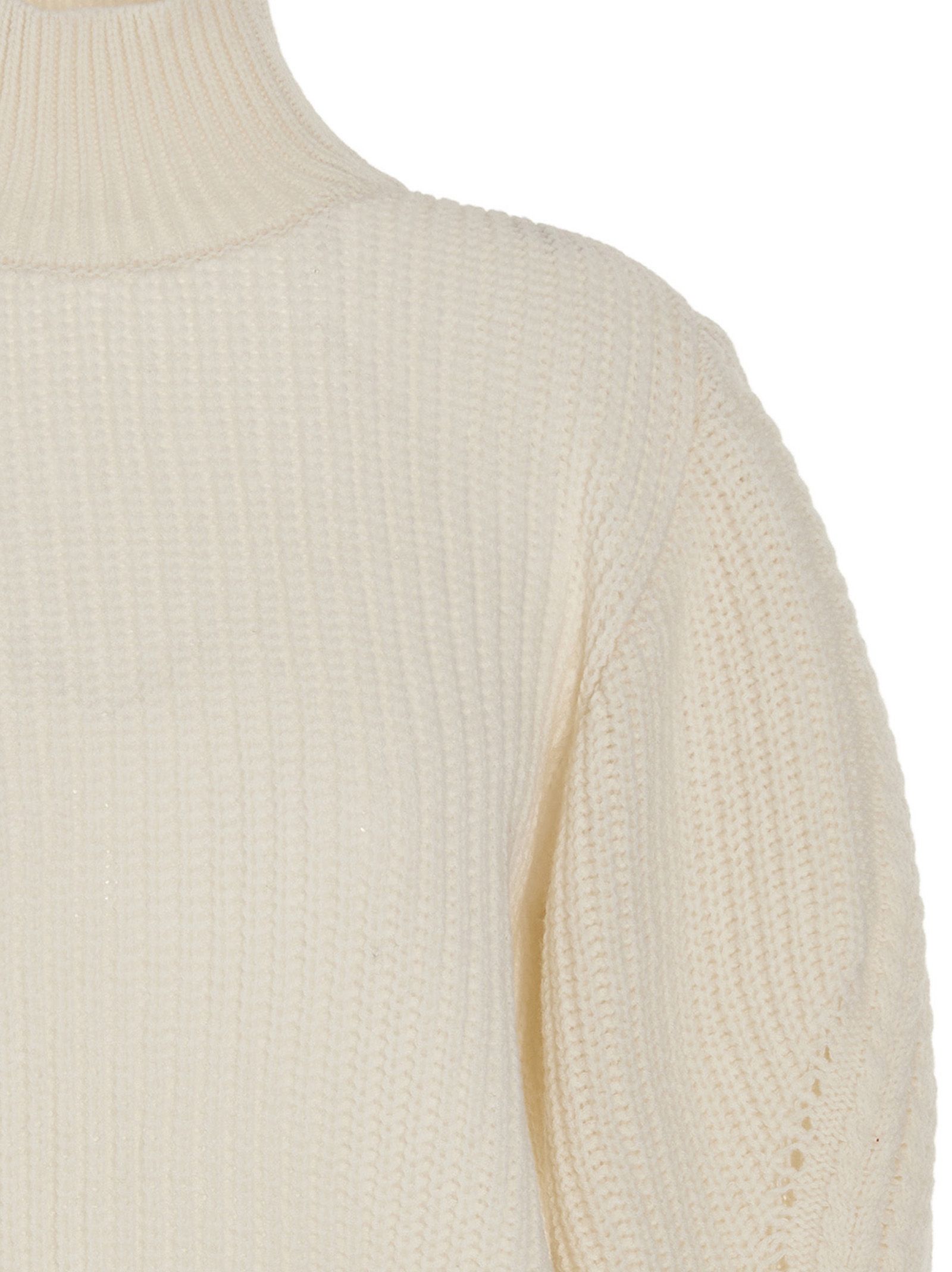 MIXIK White Wool Women's Cardigan - MIXIK - Modalova