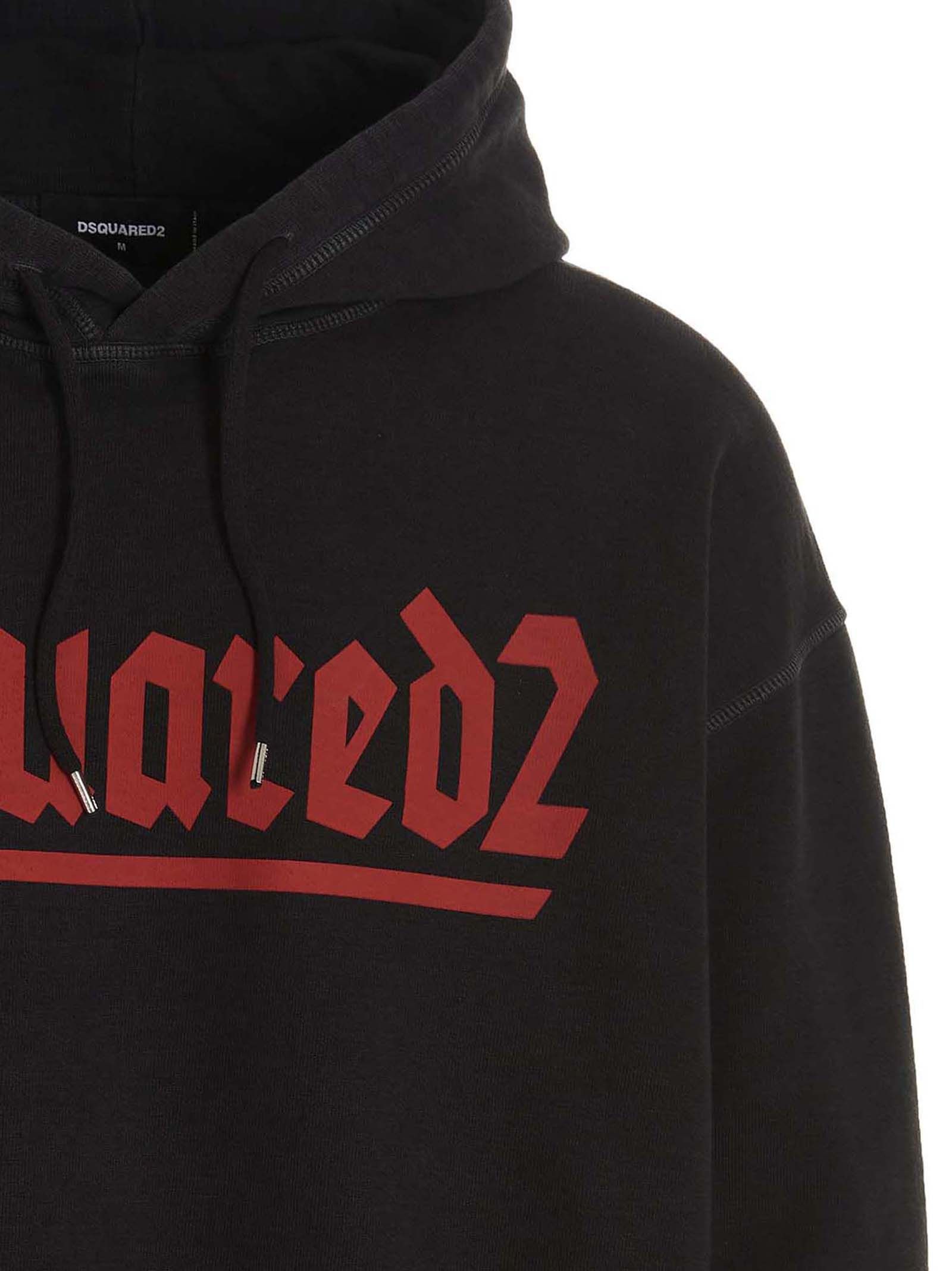 Cotton Men's Sweatshirt - Dsquared² - Modalova