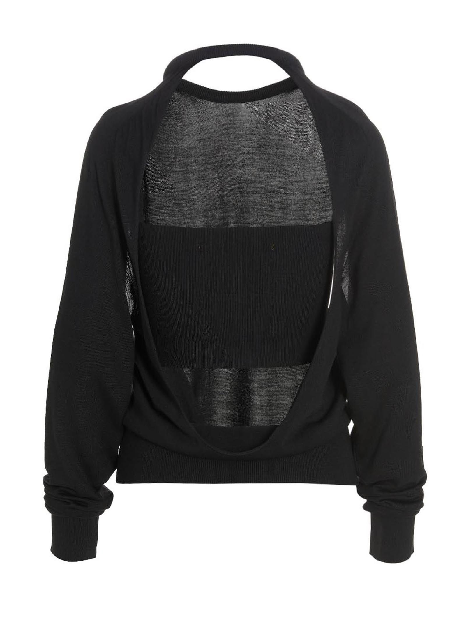 RAMAEL Black Silk Women's Cardigan - RAMAEL - Modalova