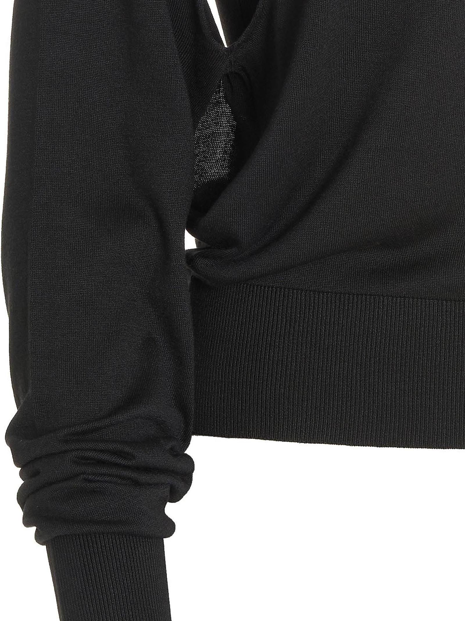 RAMAEL Black Silk Women's Cardigan - RAMAEL - Modalova