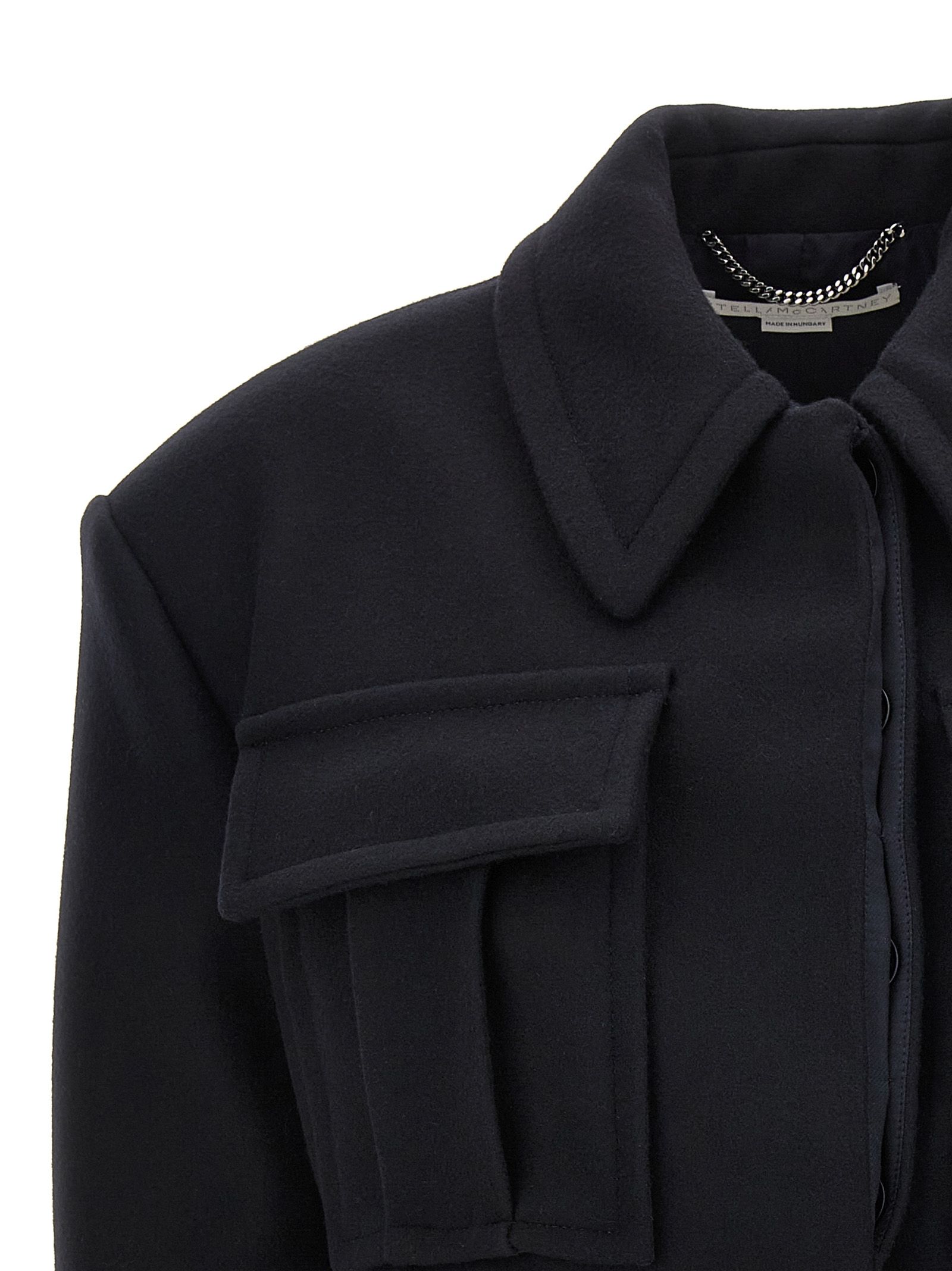 Wool Full-Length Women's Jacket - Stella McCartney - Modalova