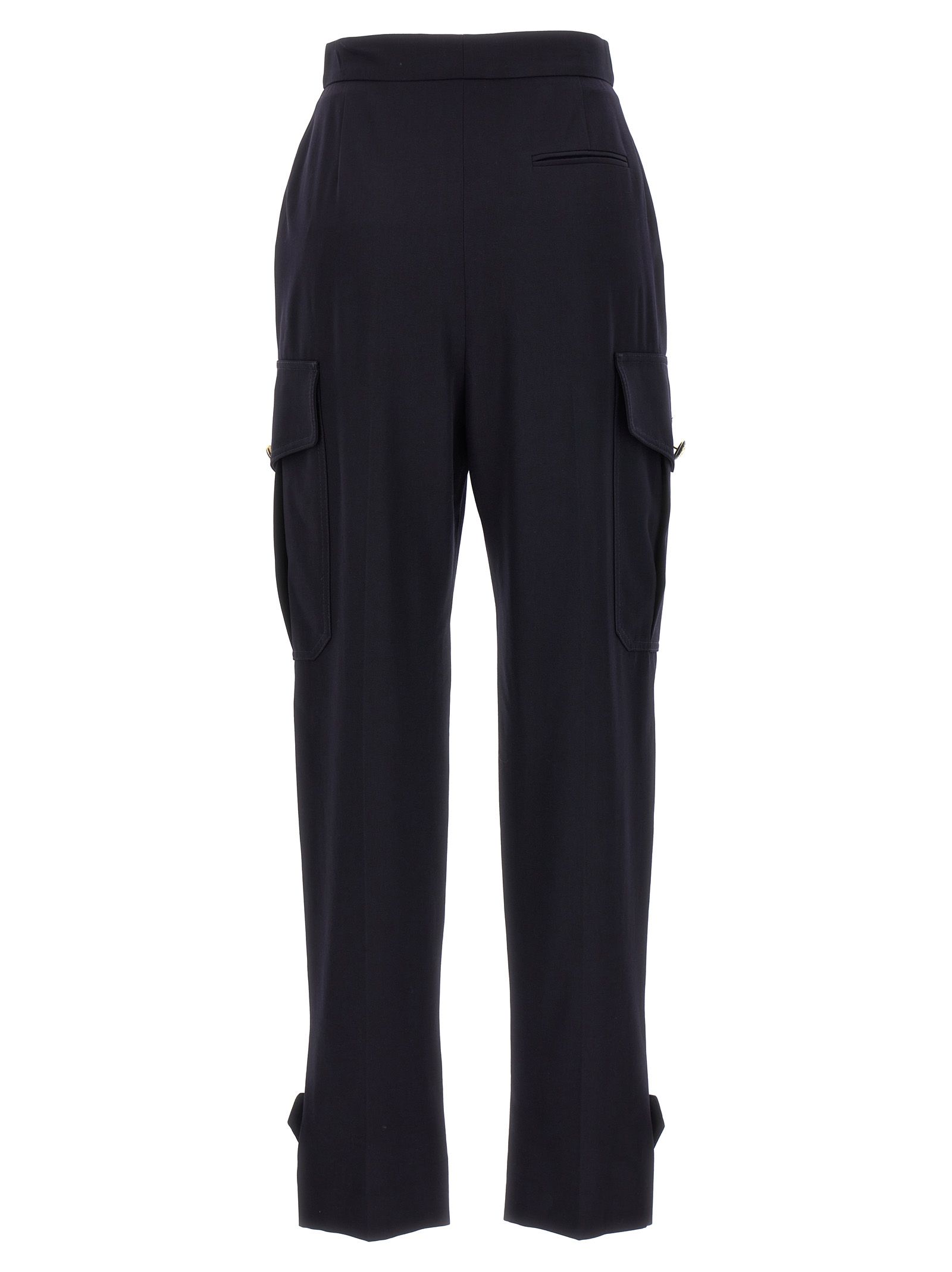Wool Cargo Women's Pants - Alexander McQueen - Modalova