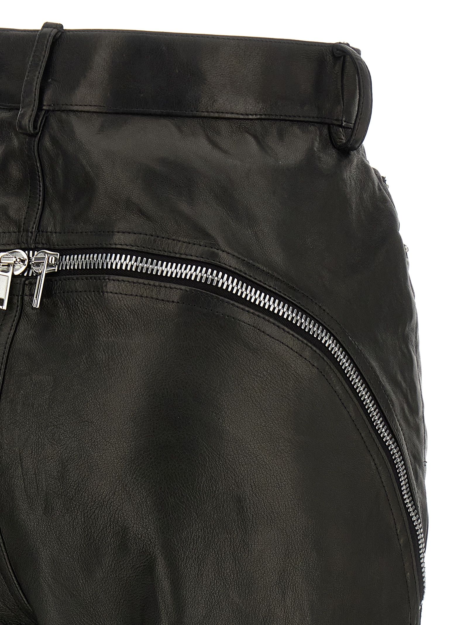 Leather Women's Pants - Rick Owens - Modalova