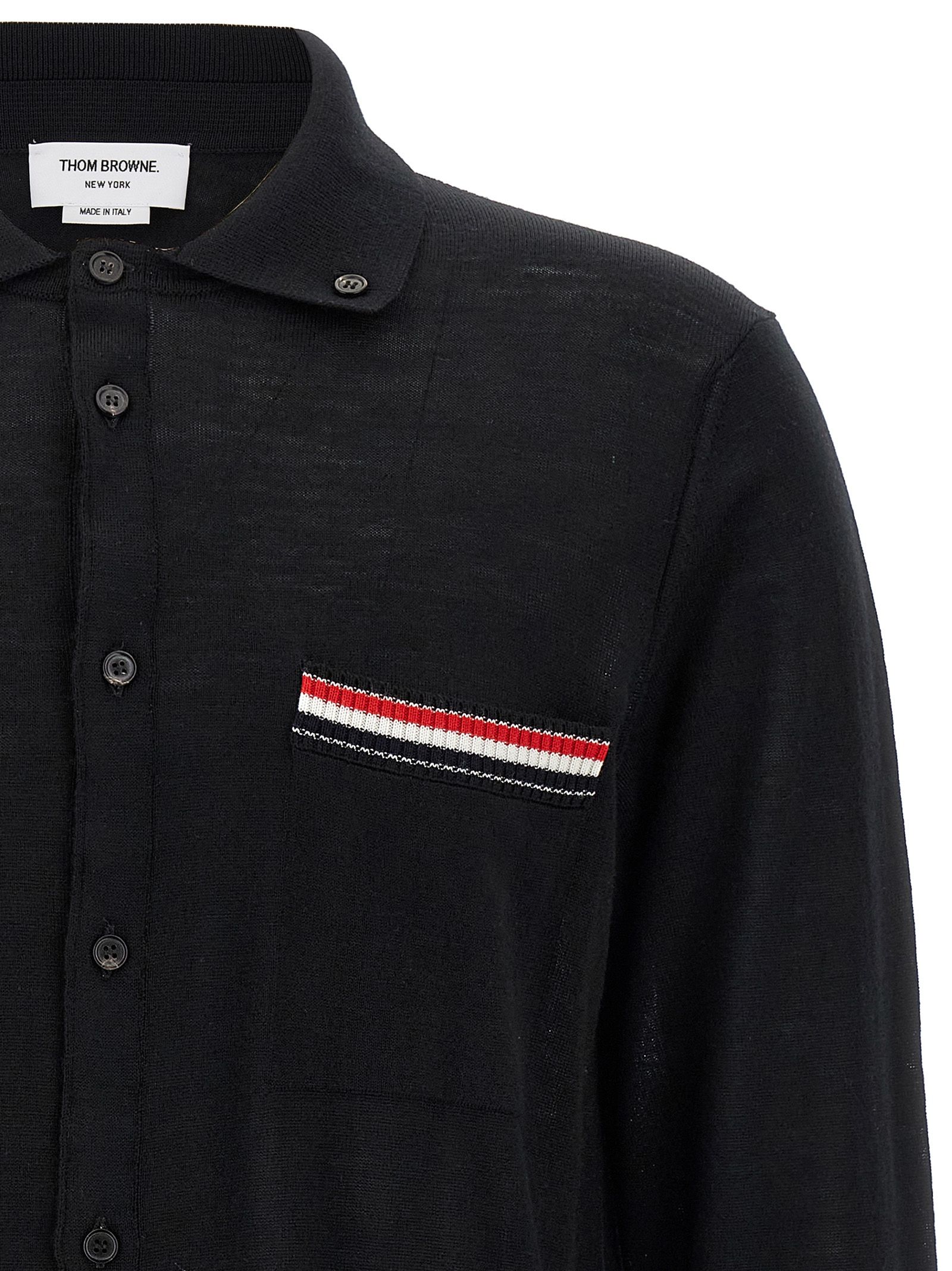 Virgin Wool Men's Cardigan - Thom Browne - Modalova