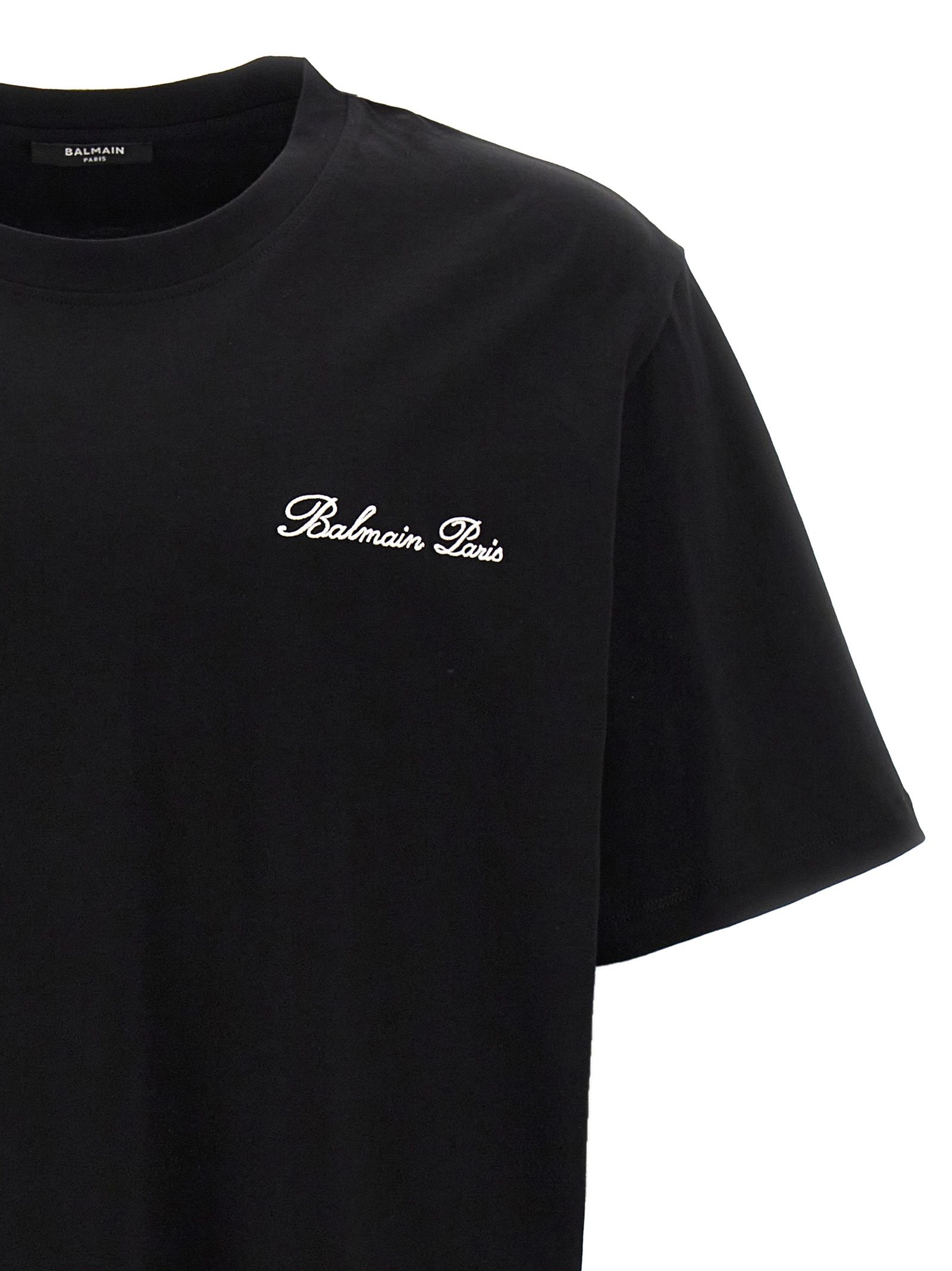 Cotton Men's T-Shirt - Balmain - Modalova