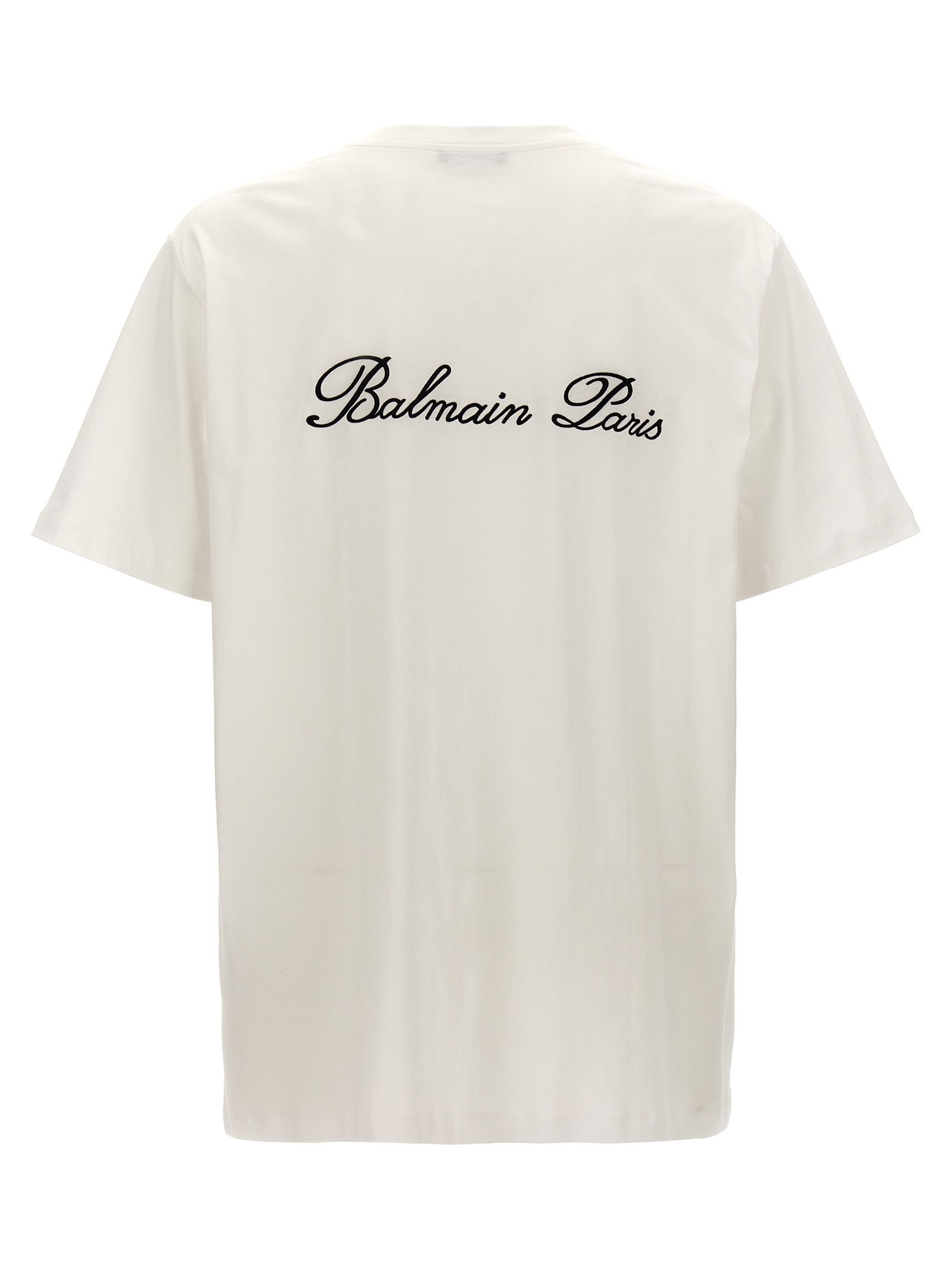 Cotton Men's T-Shirt - Balmain - Modalova