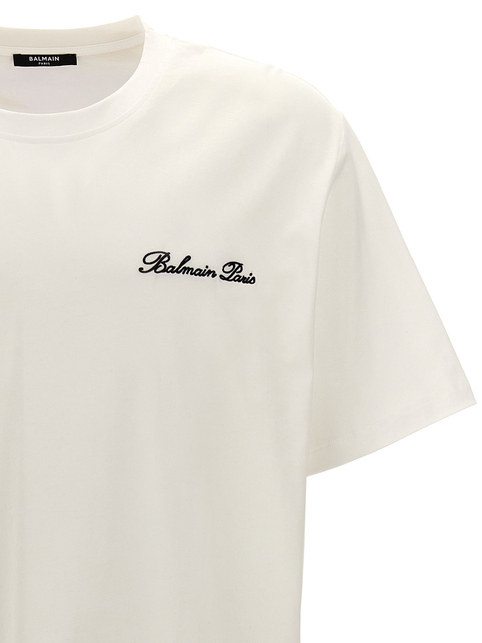 Cotton Men's T-Shirt - Balmain - Modalova